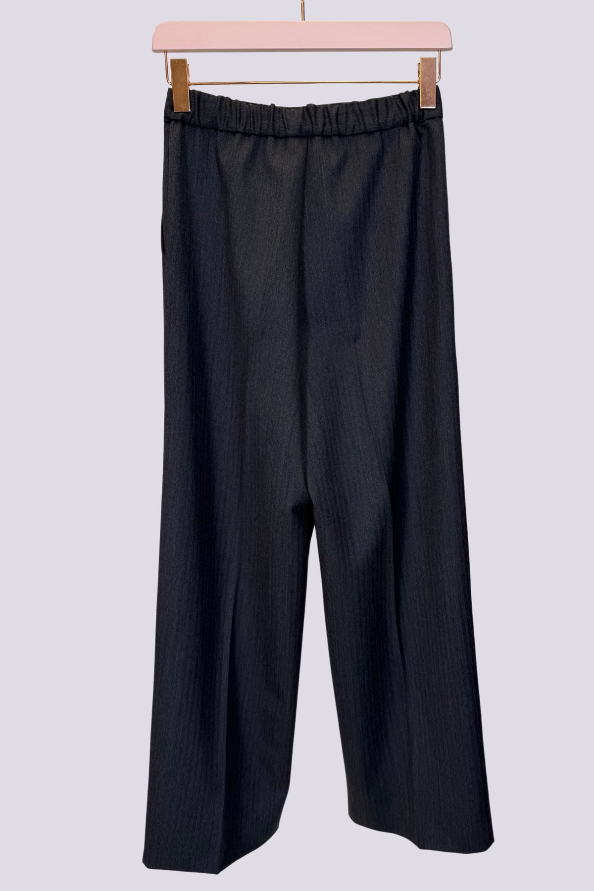 Pantalone grigio spigato