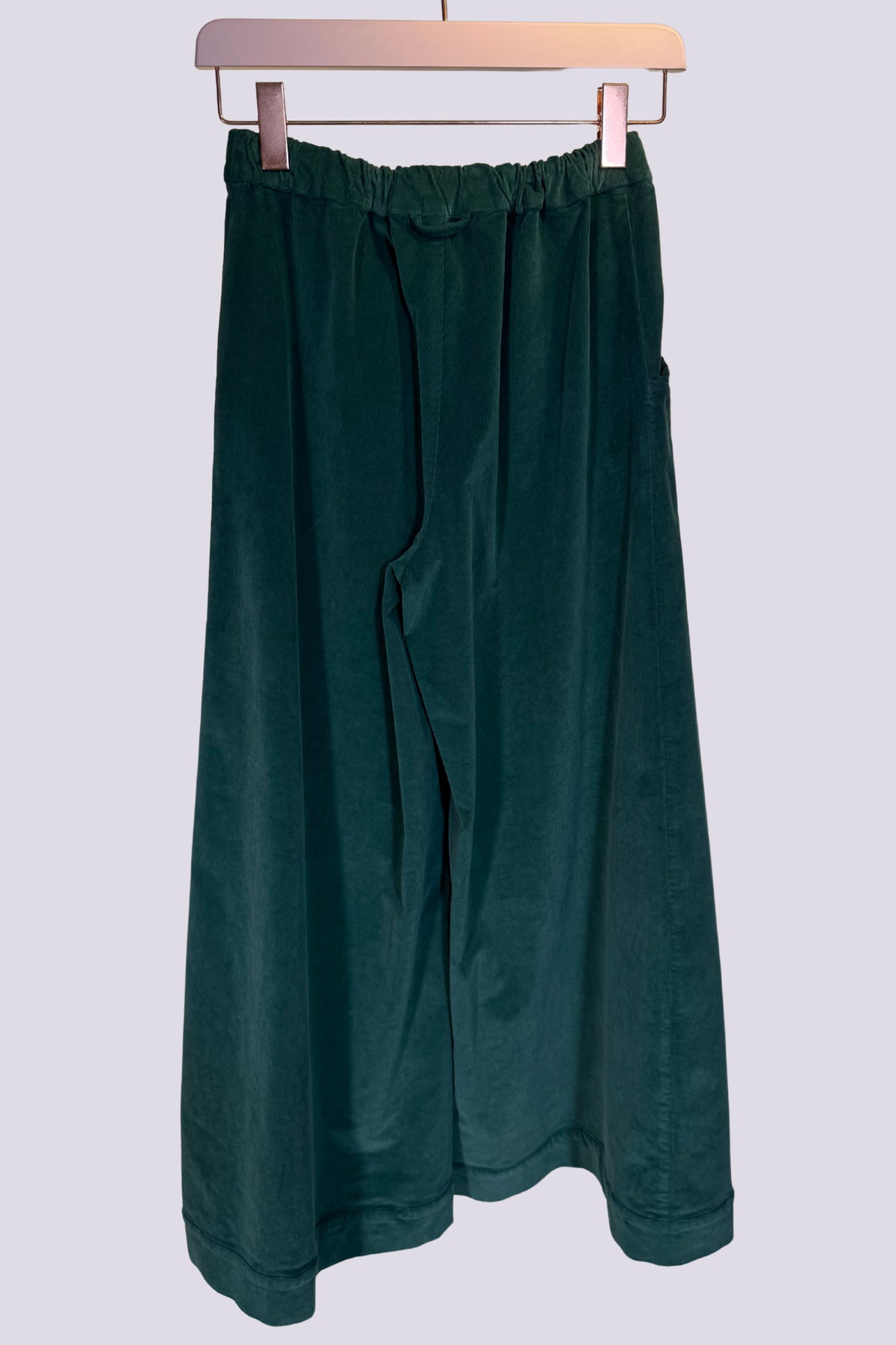 Pantalone ampio verde