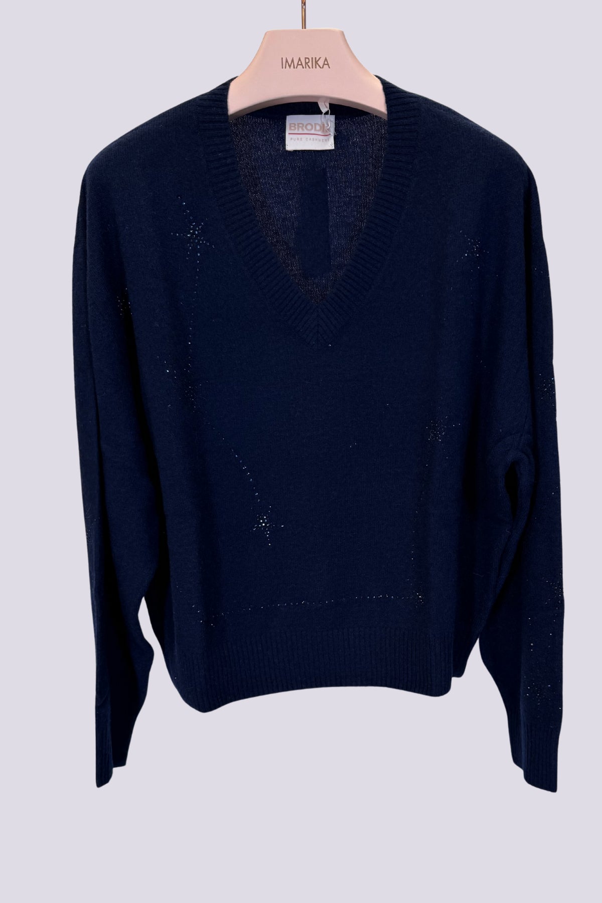 Maglione stelle blu