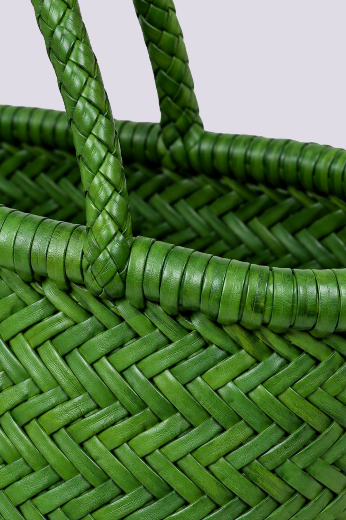 Borsa bamboo verde