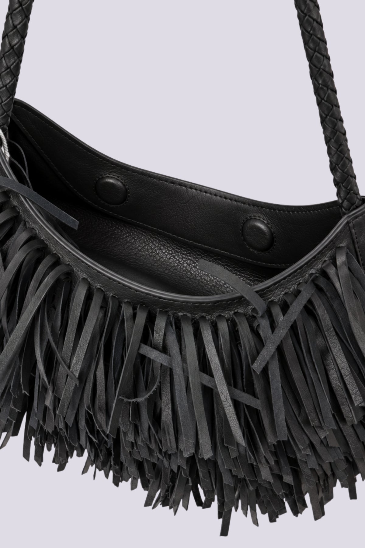 Borsa Fringe nera