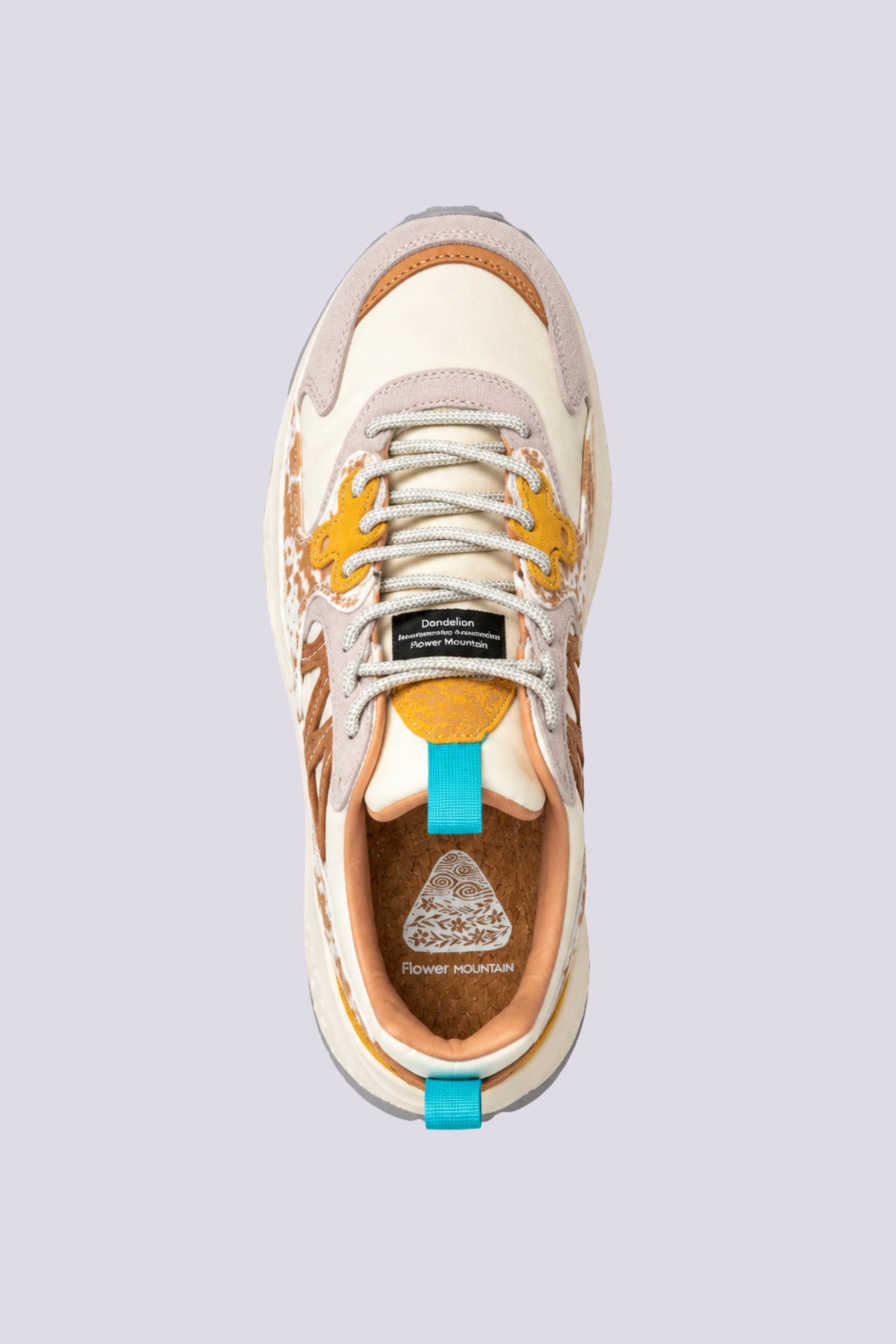Sneakers con fantasia muccata