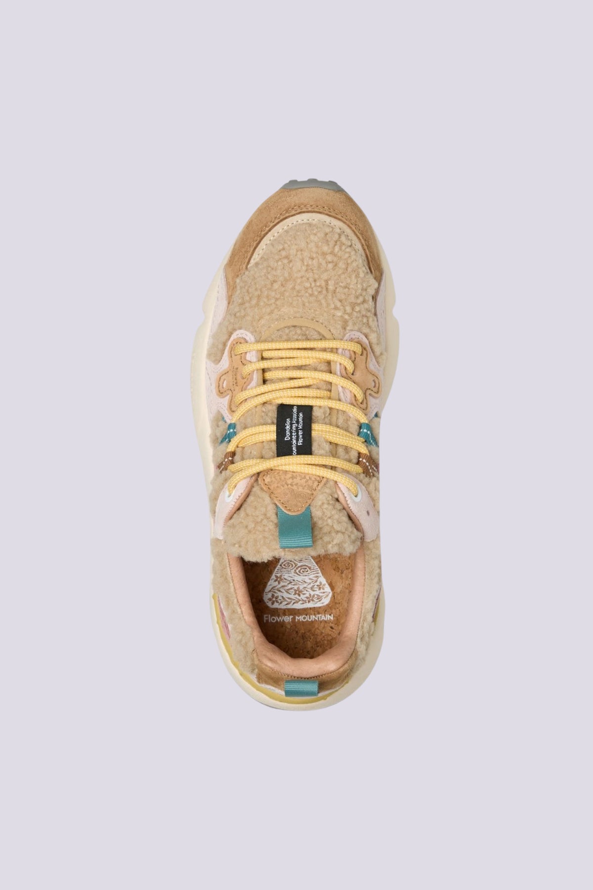 Sneakers teddy beige