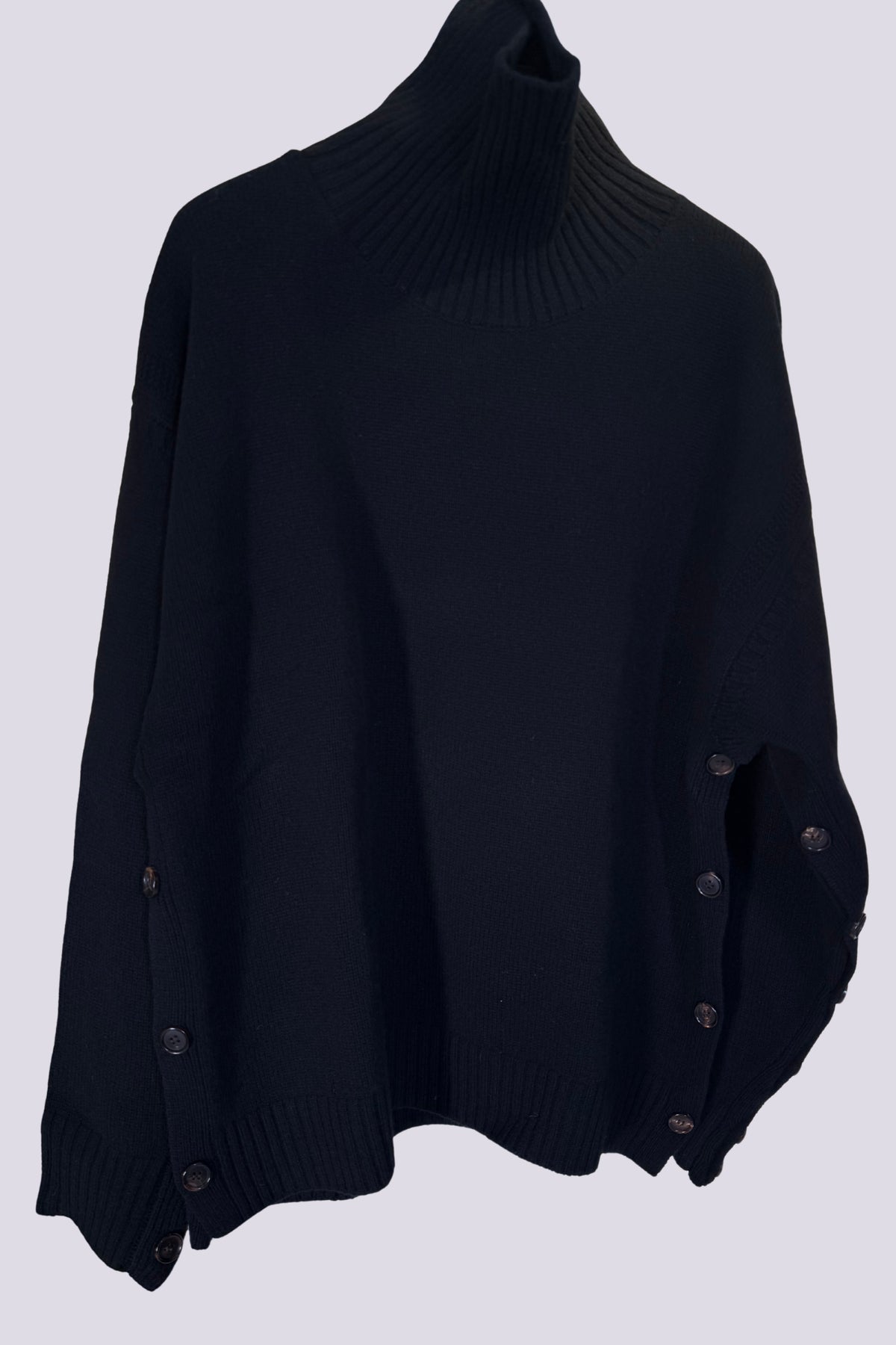 Maglione oversize nero
