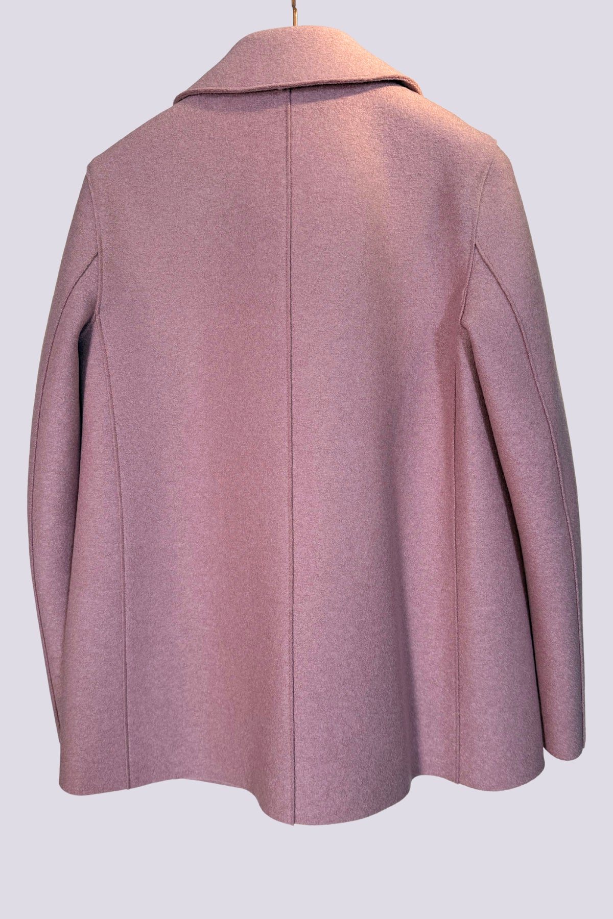 Peacoat rosa doppiopetto