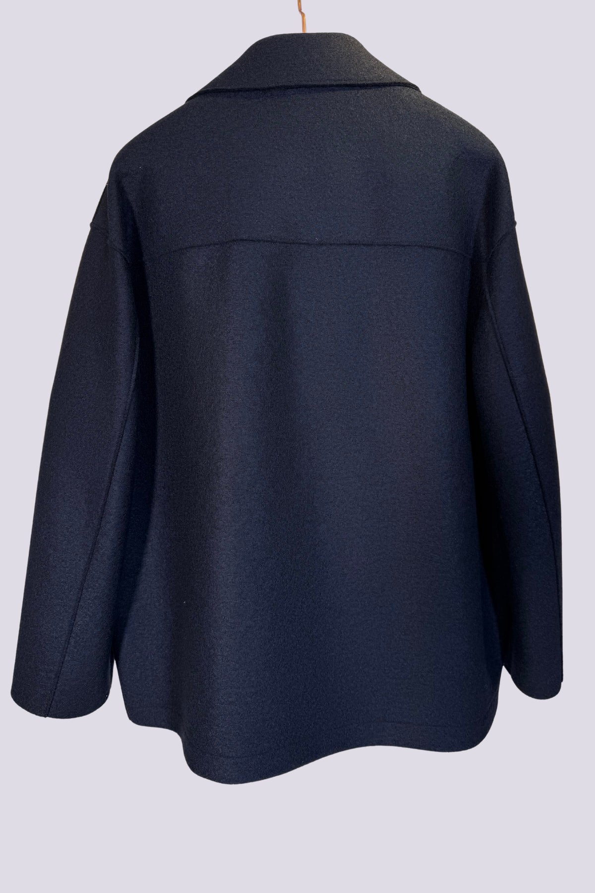 Peacoat blu oversize