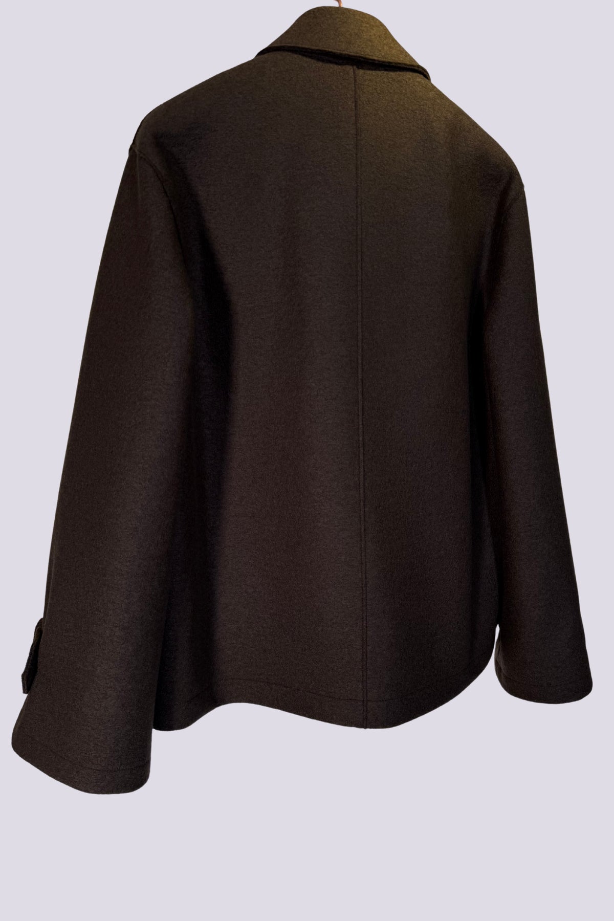Peacoat doppiopetto marrone
