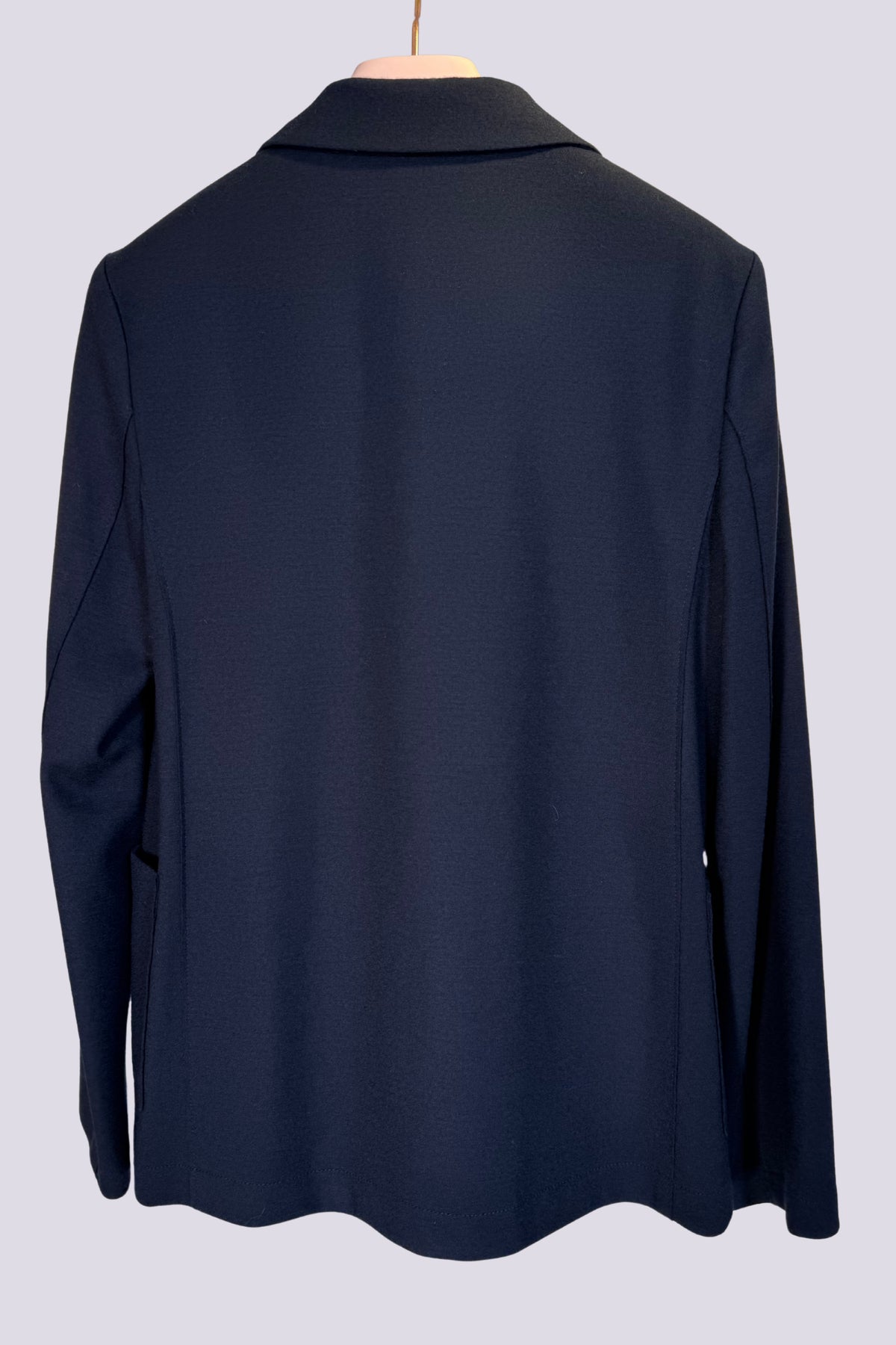 Giacca blu monopetto