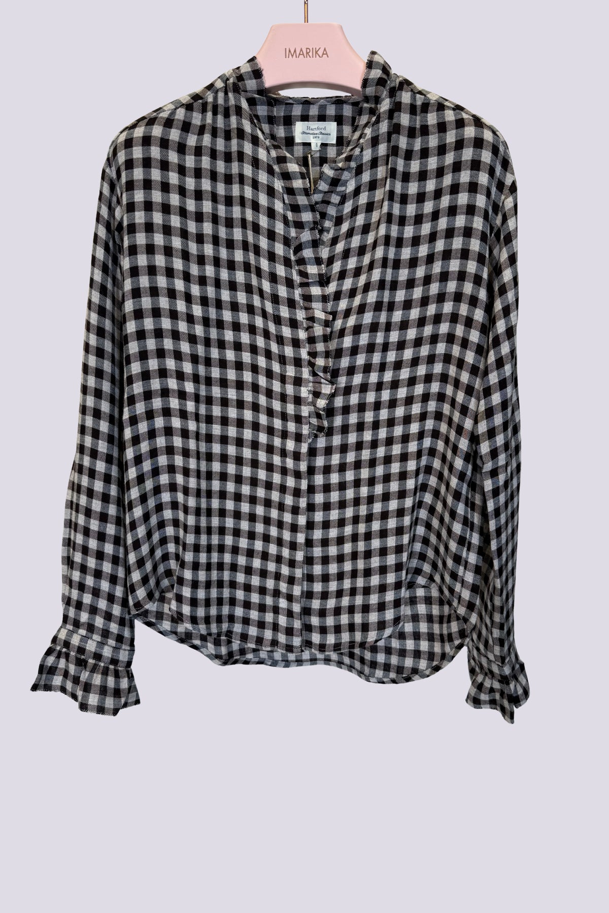 Camicia a quadri in flanella