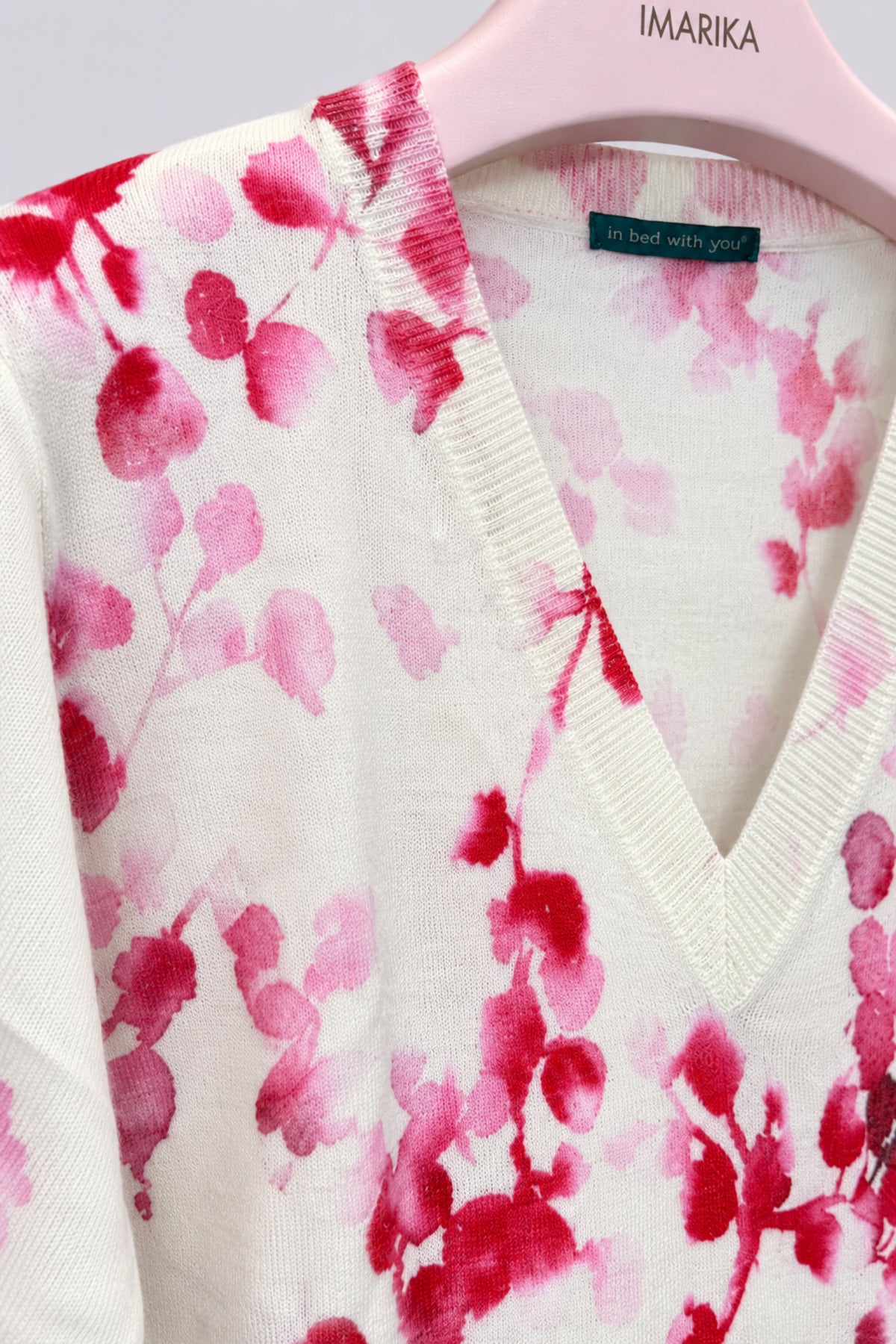 Maglia con fiori