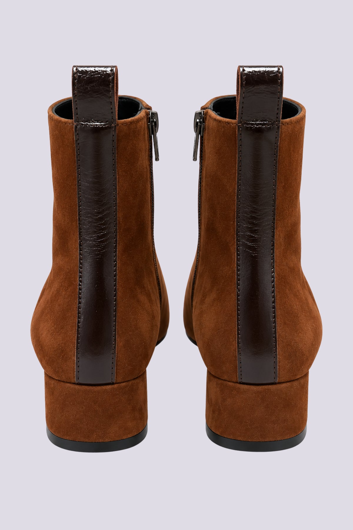 STIVALETTO SUEDE MARRONE