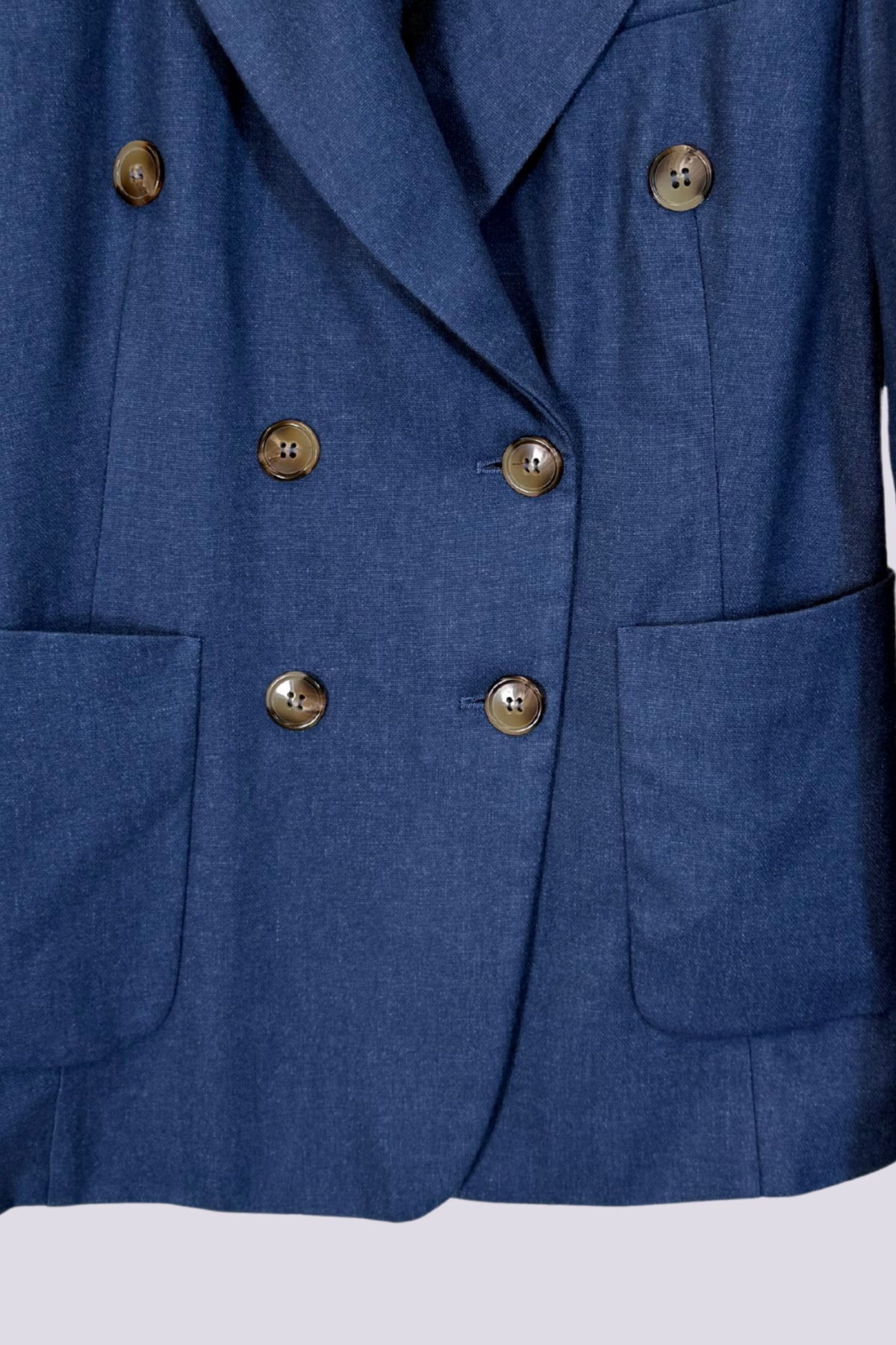 Giacca doppiopetto blu