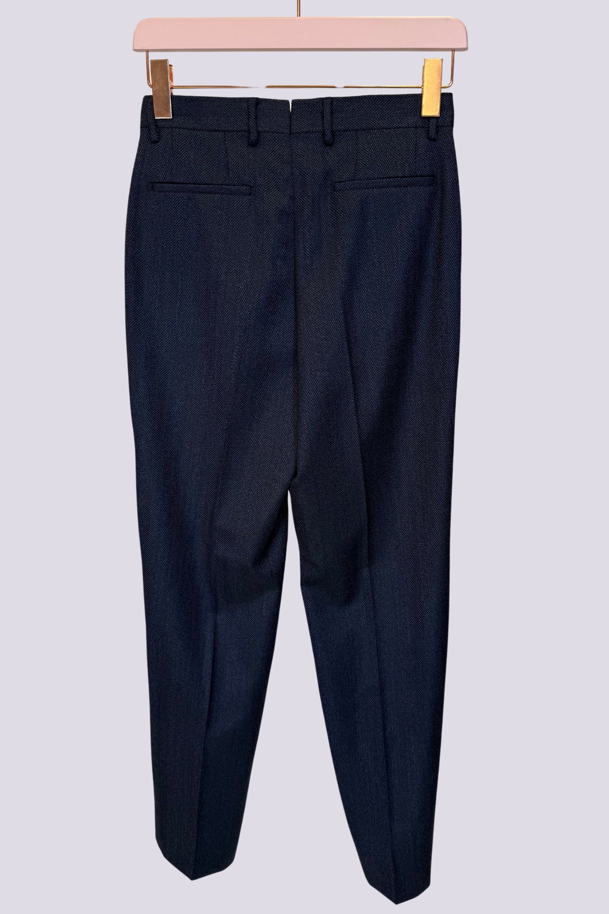 Pantaloni spigati blu