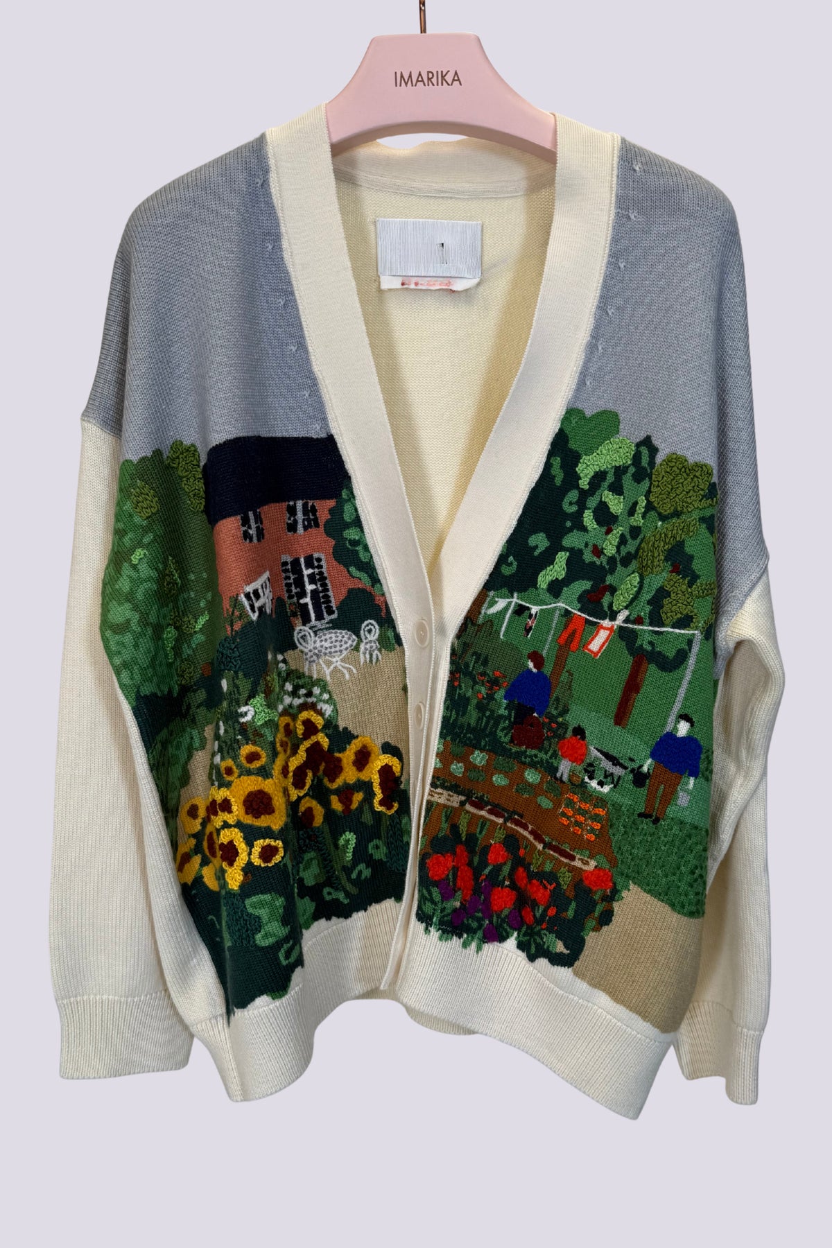 Cardigan Bella ricamato