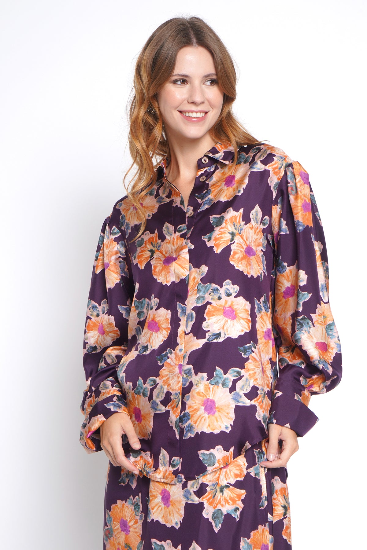 Camicia a fiori