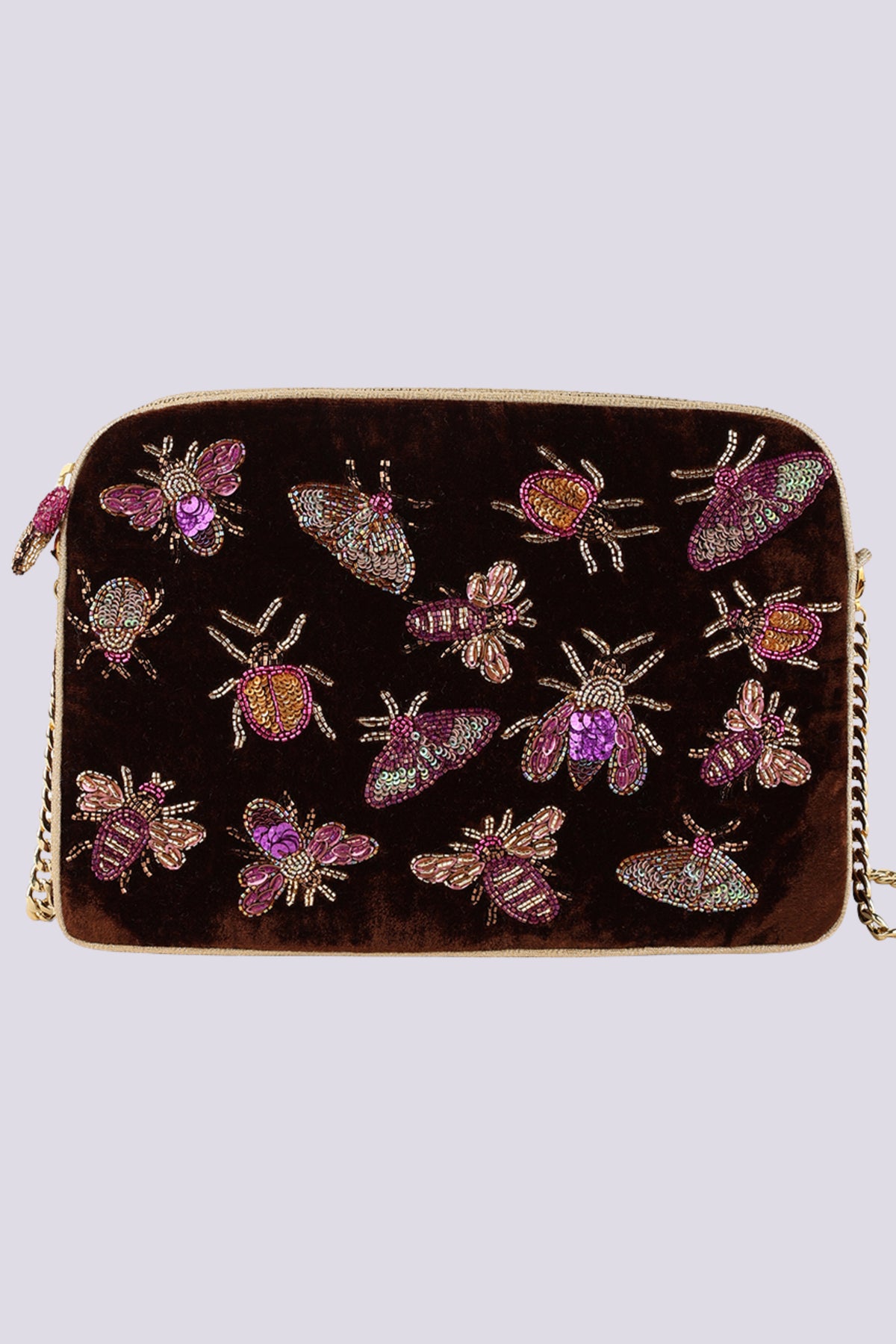 Borsa insect marrone