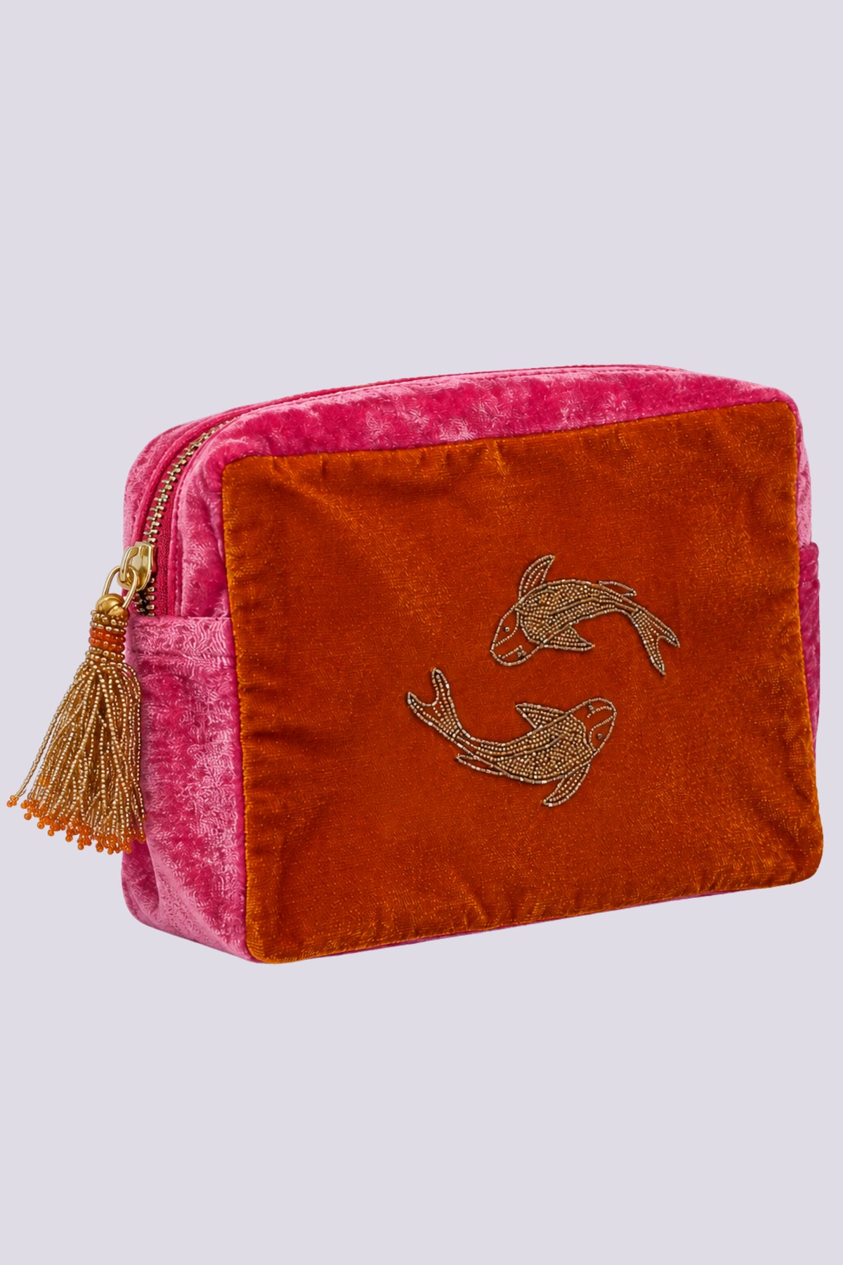 Make up bag carpe arancio