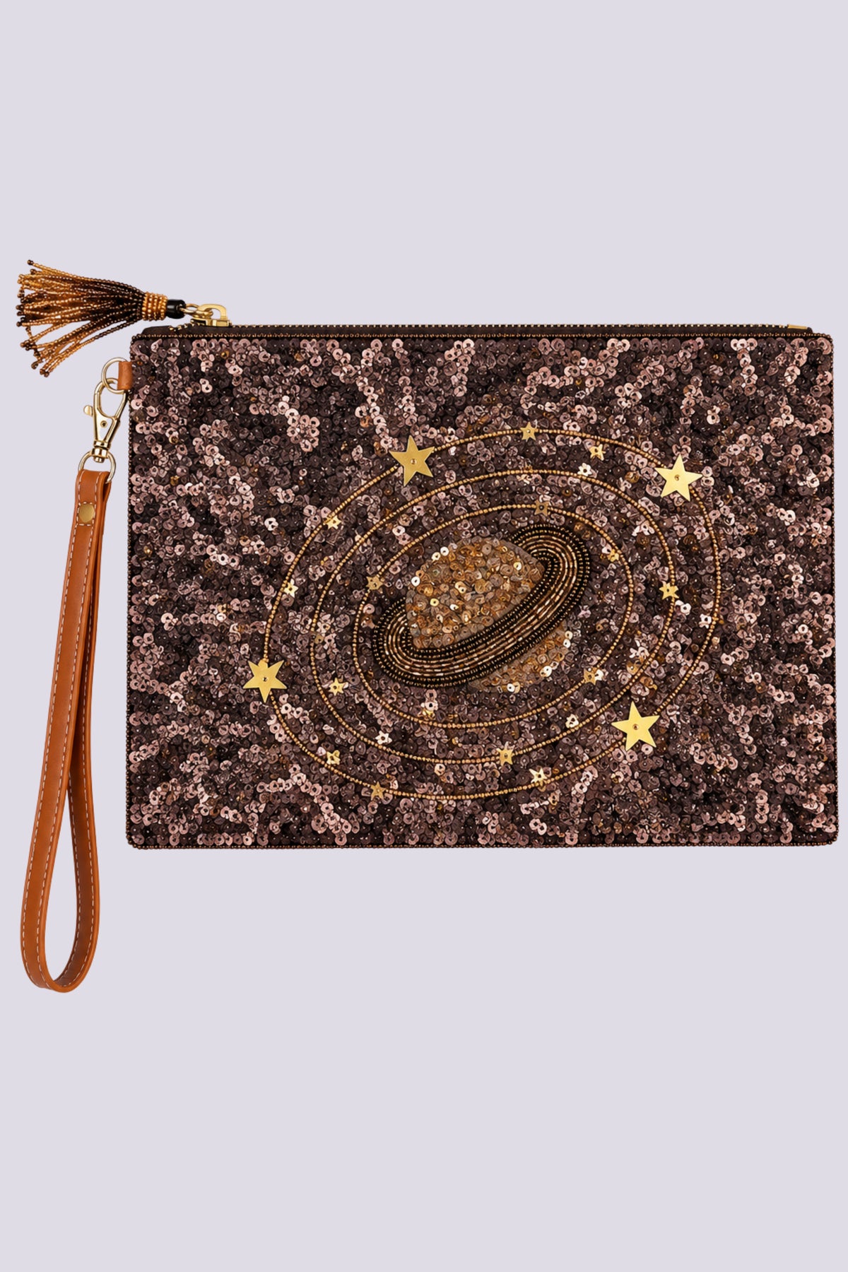 Pouch Saturn marrone