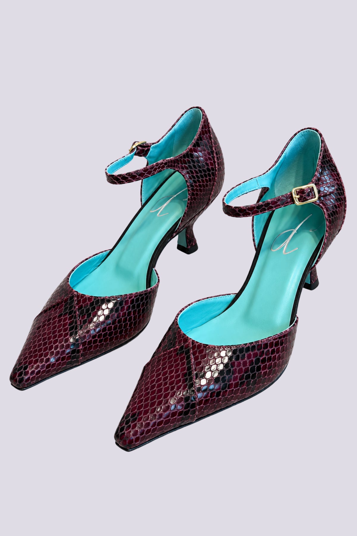 Decollete in pitone