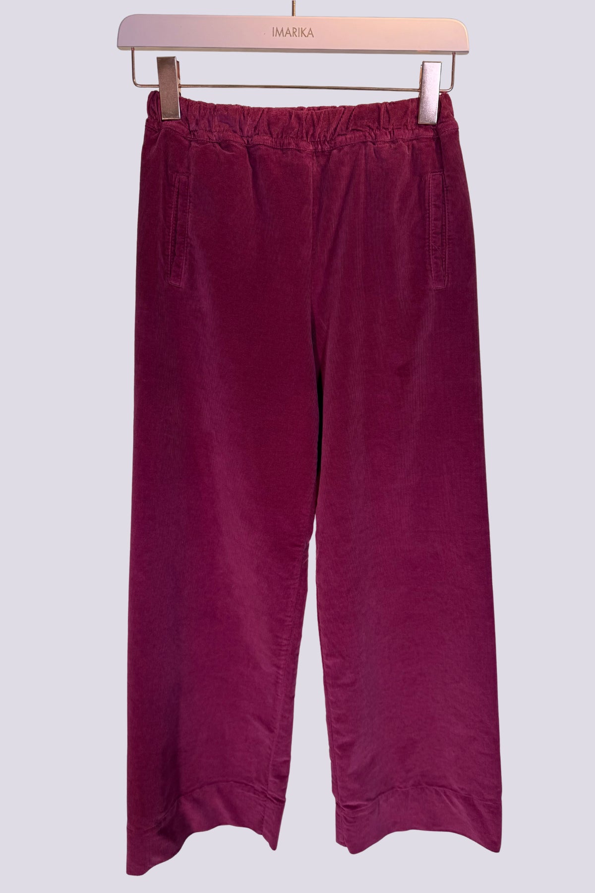Pantalone stella ciliegia