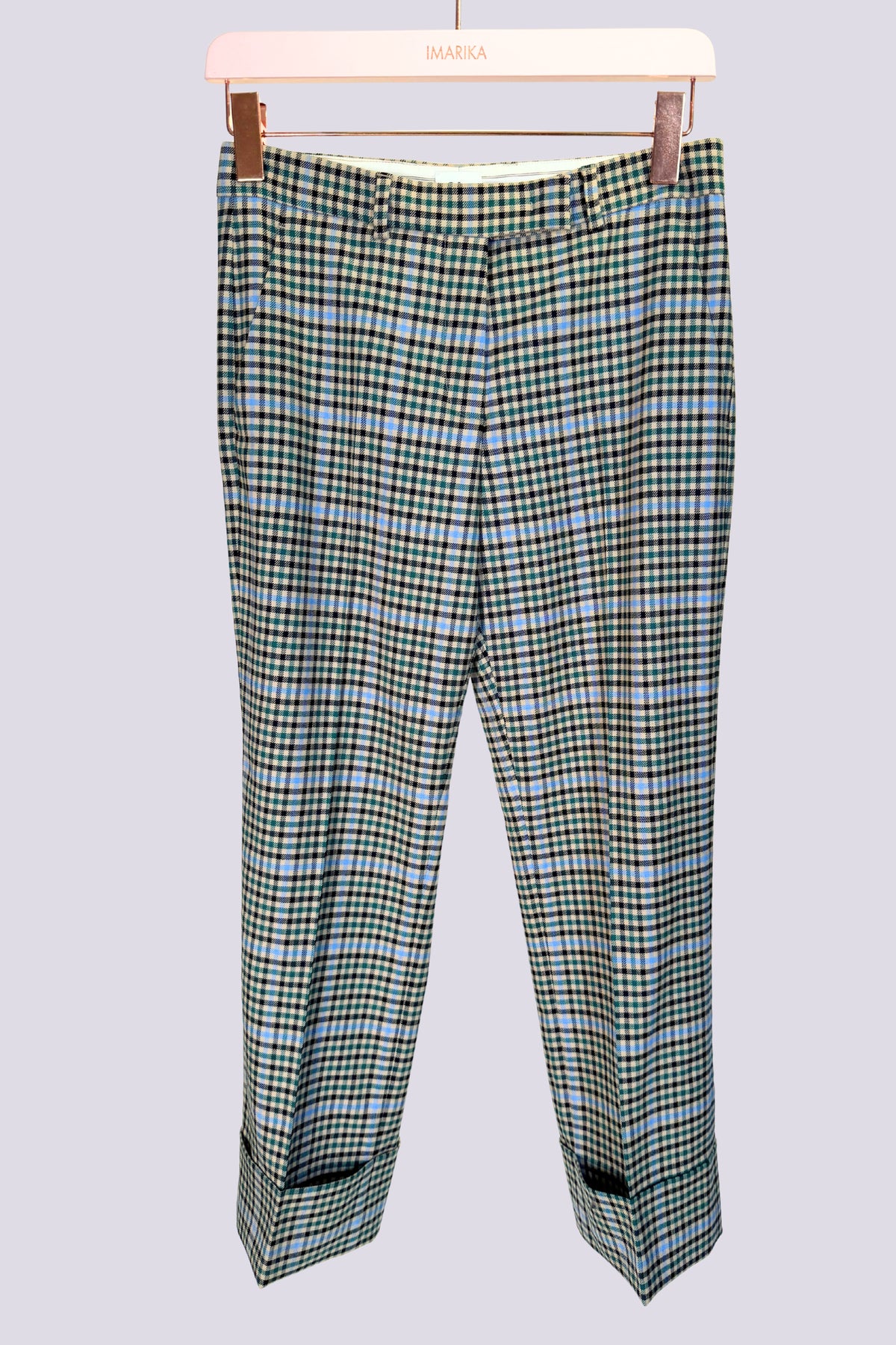 Pantaloni a quadri