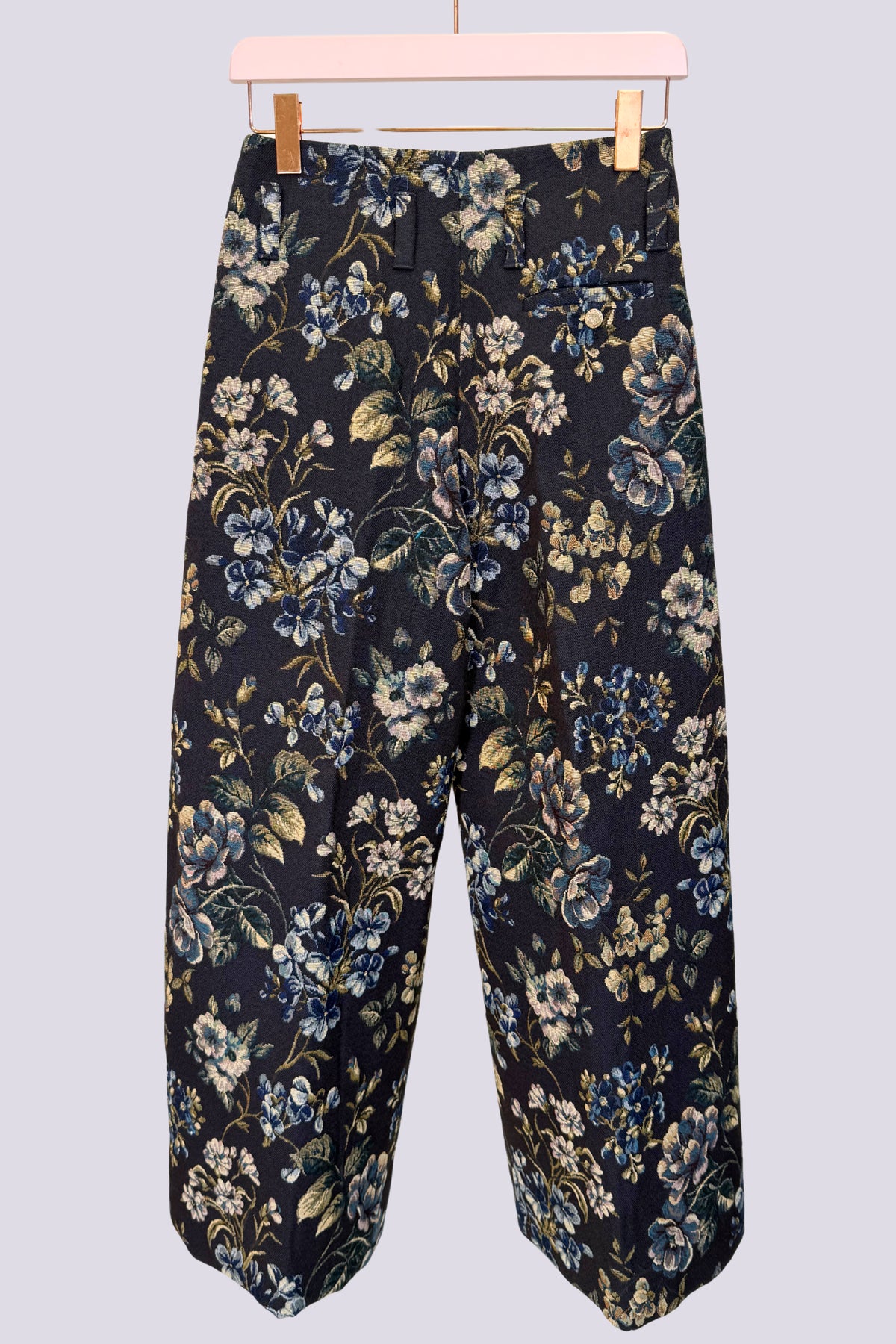 Pantalone a fiori