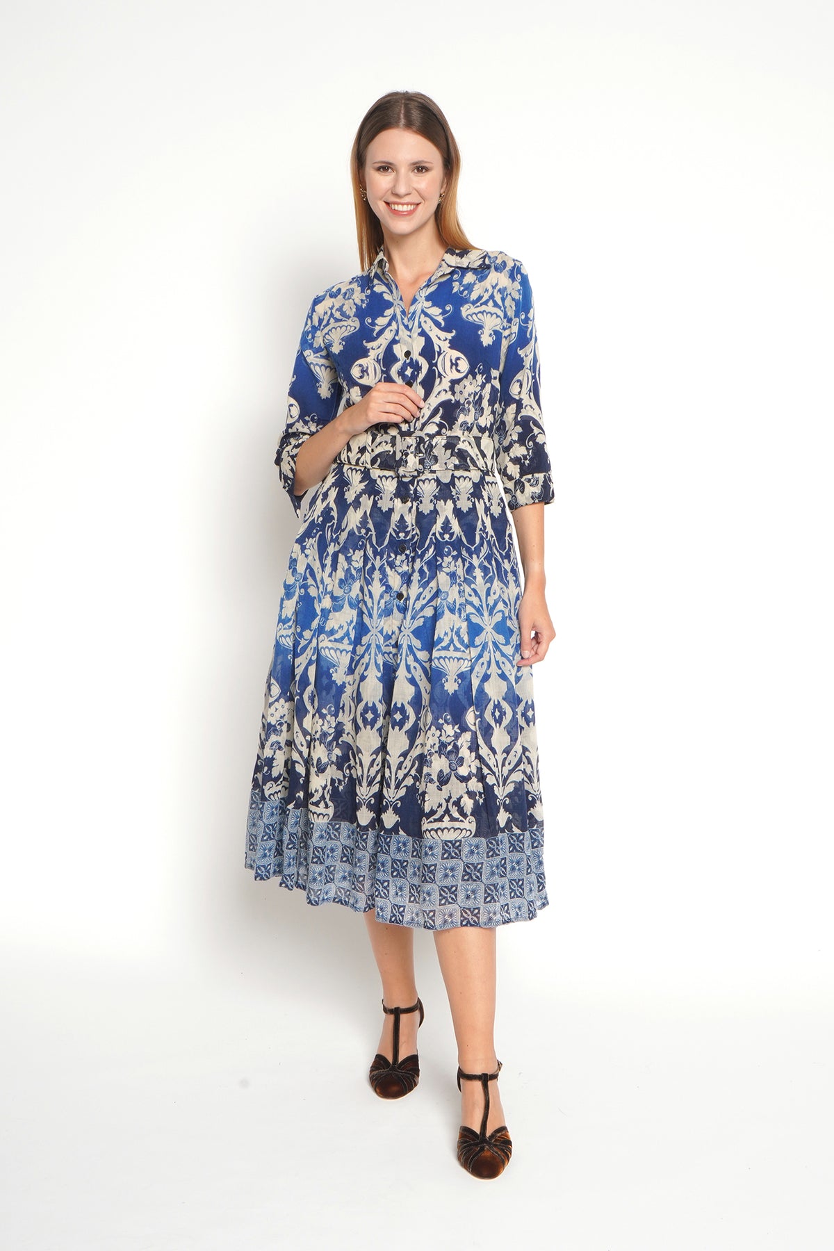 Abito Audrey blu