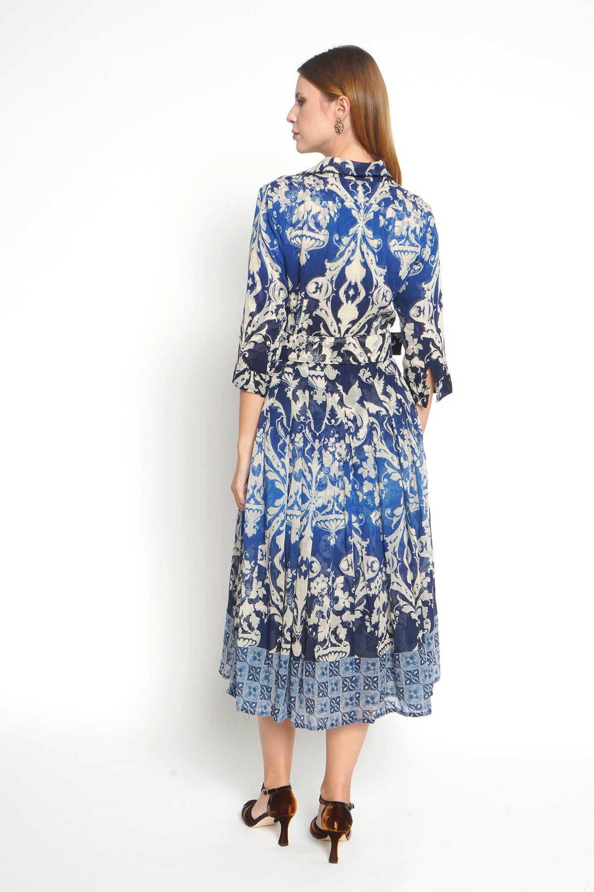 Abito Audrey blu