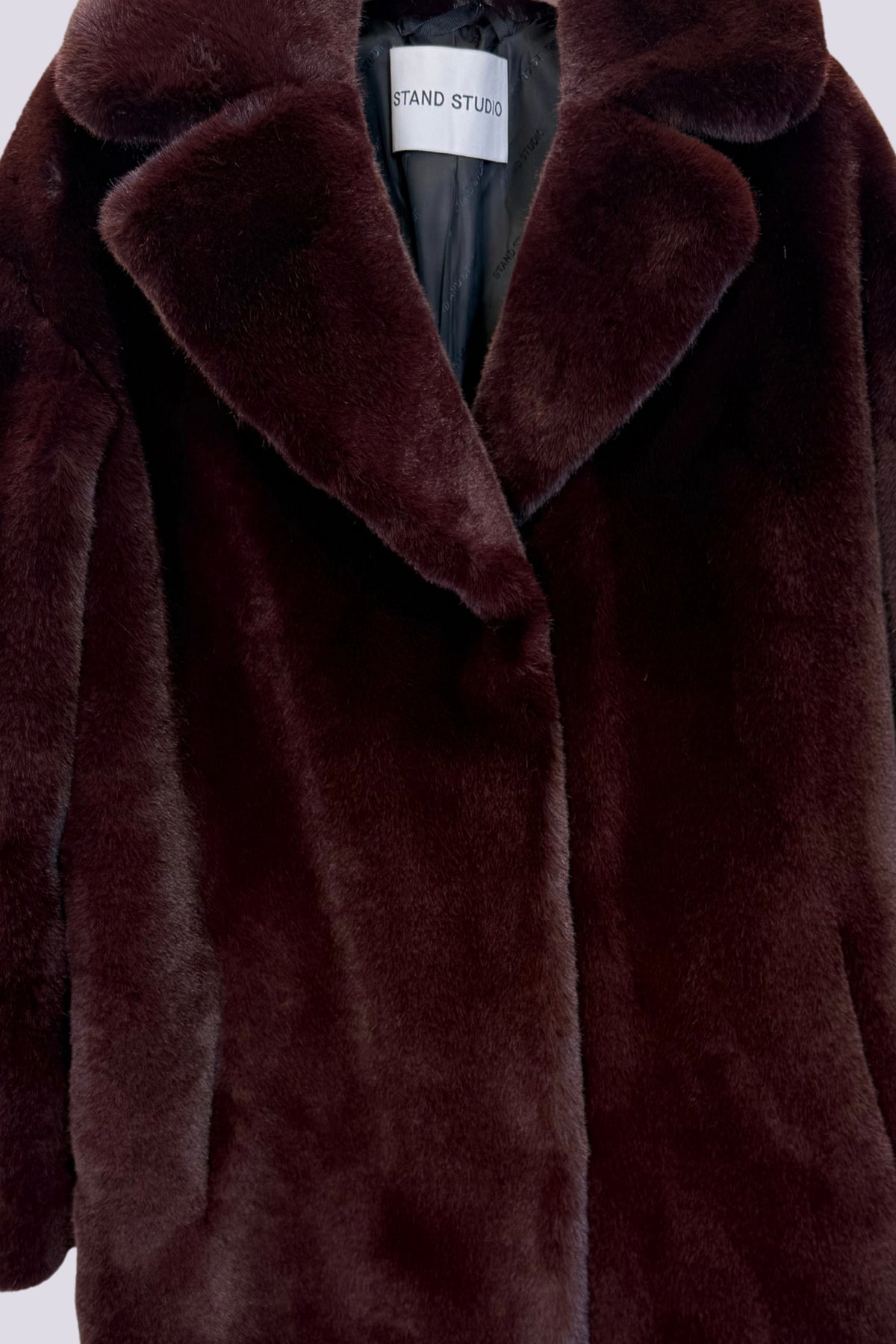 Cappotto Camille bordeaux