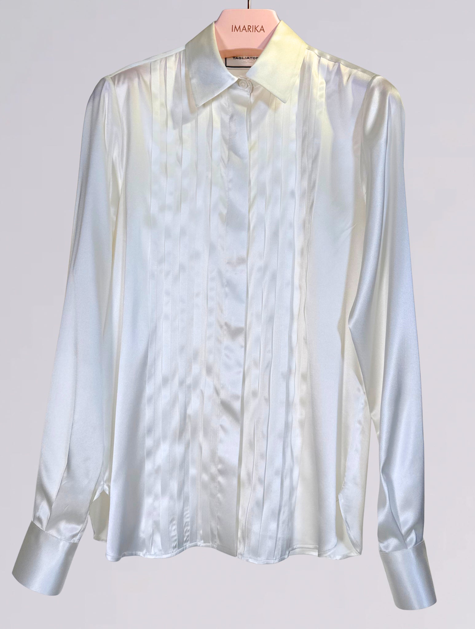 Camcia con plastron bianca