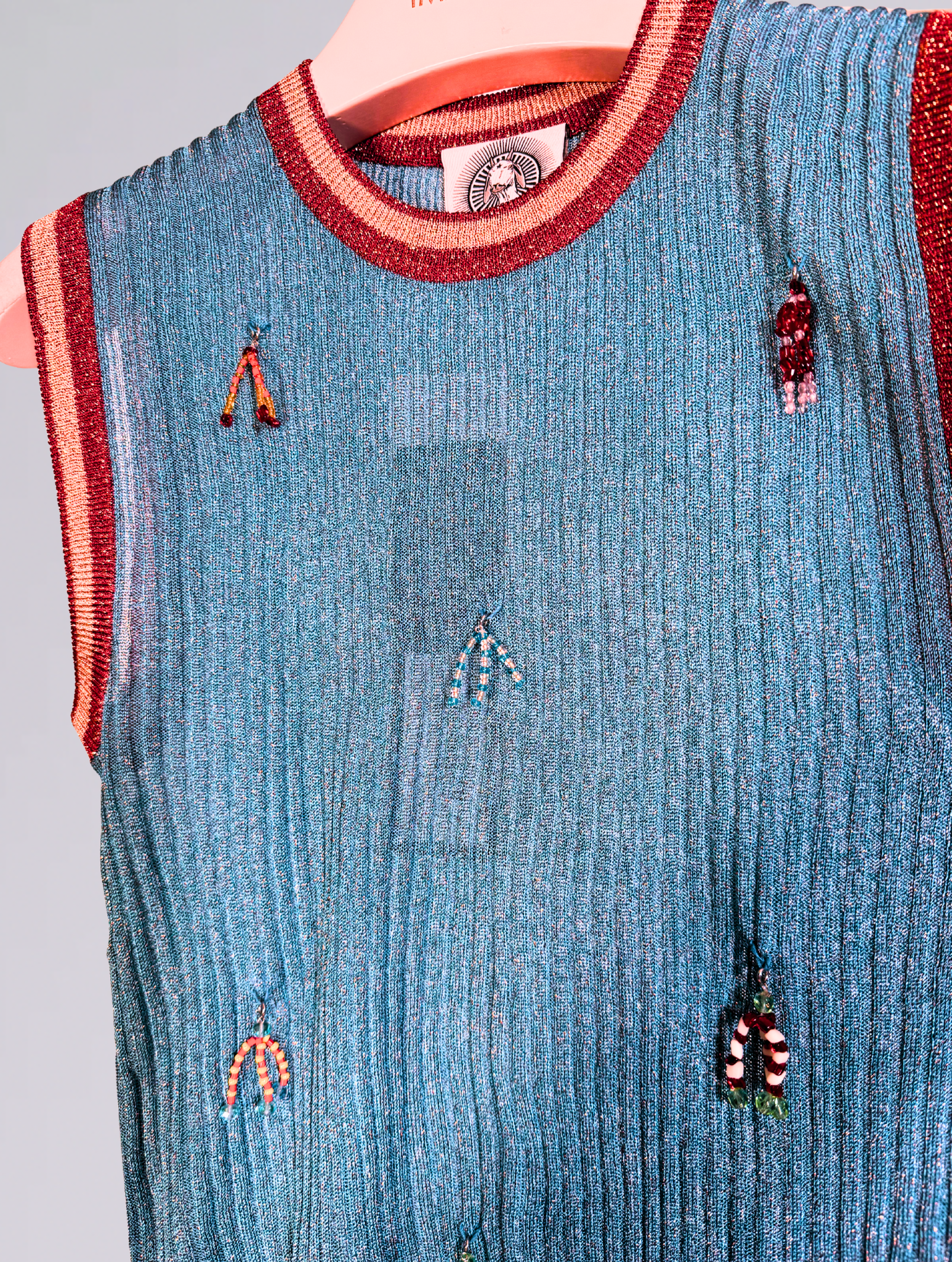 Gilet in Lurex