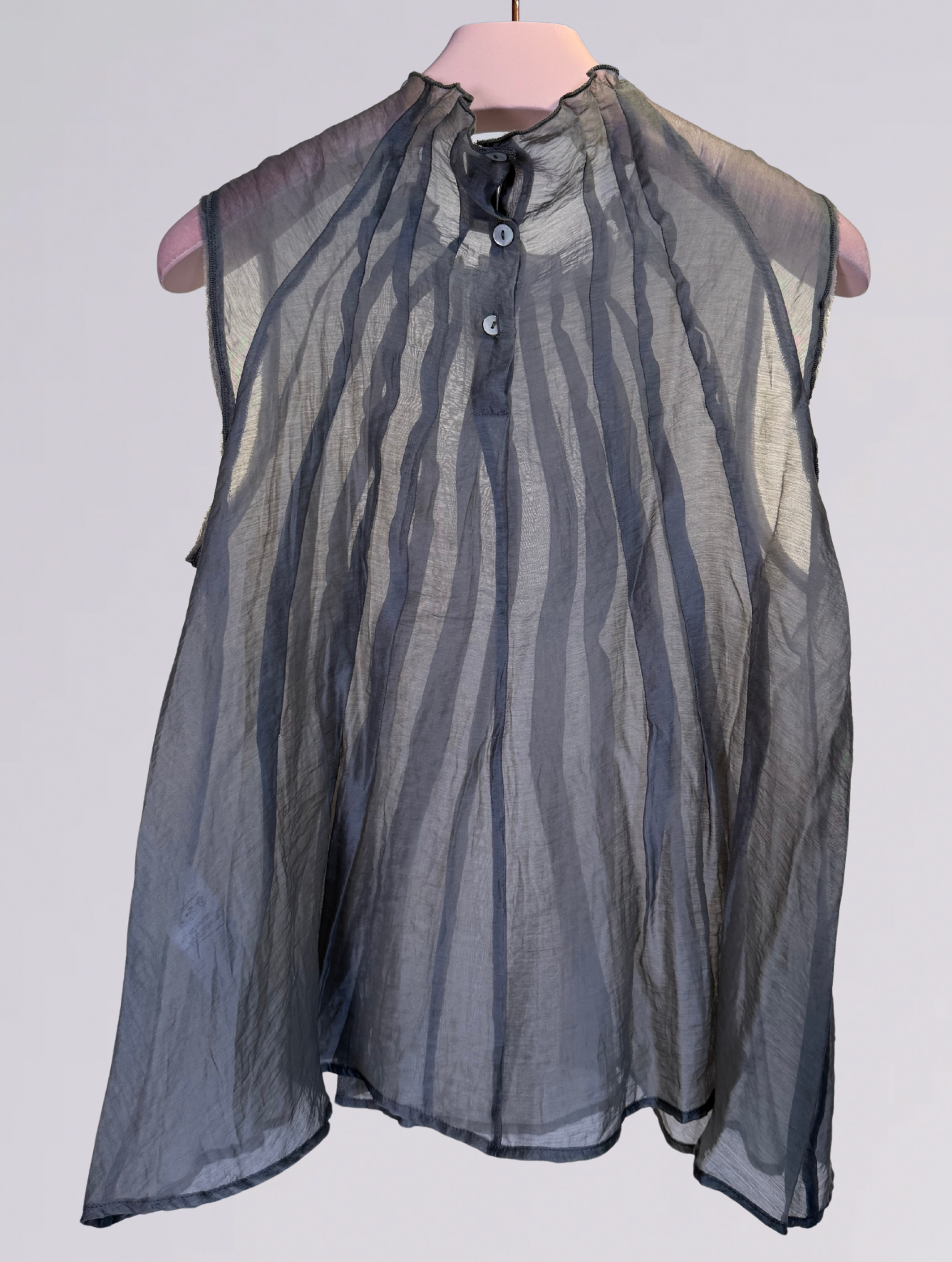 Top in organza