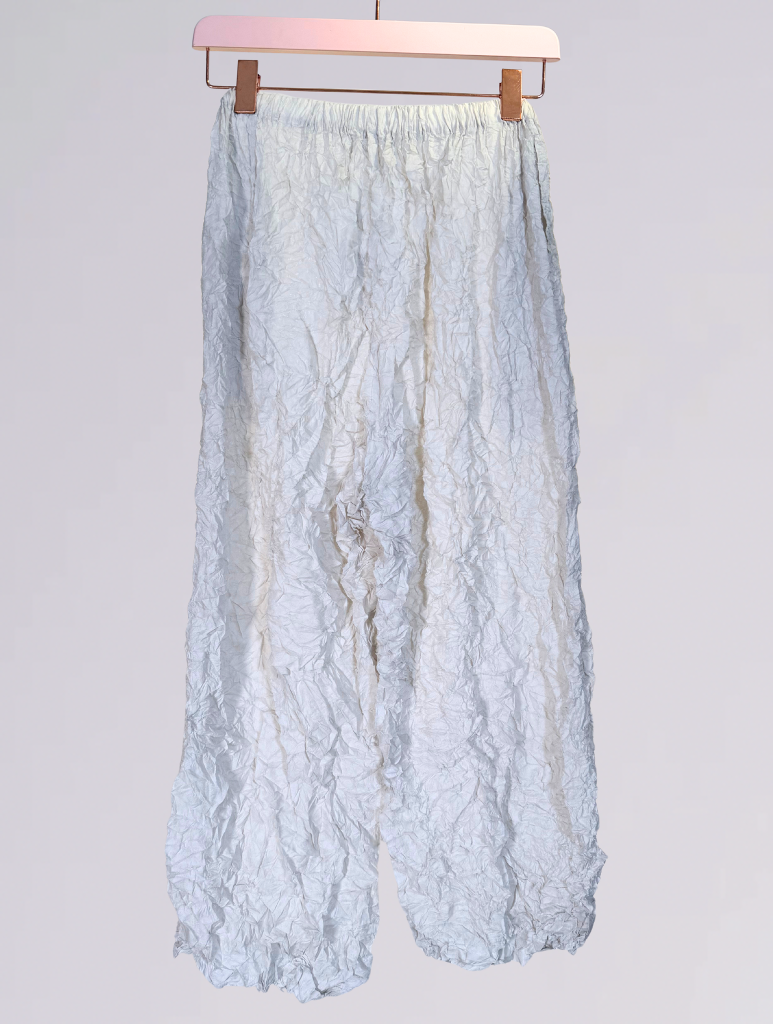 PANTALONI EFFETTO STROPICCIATO