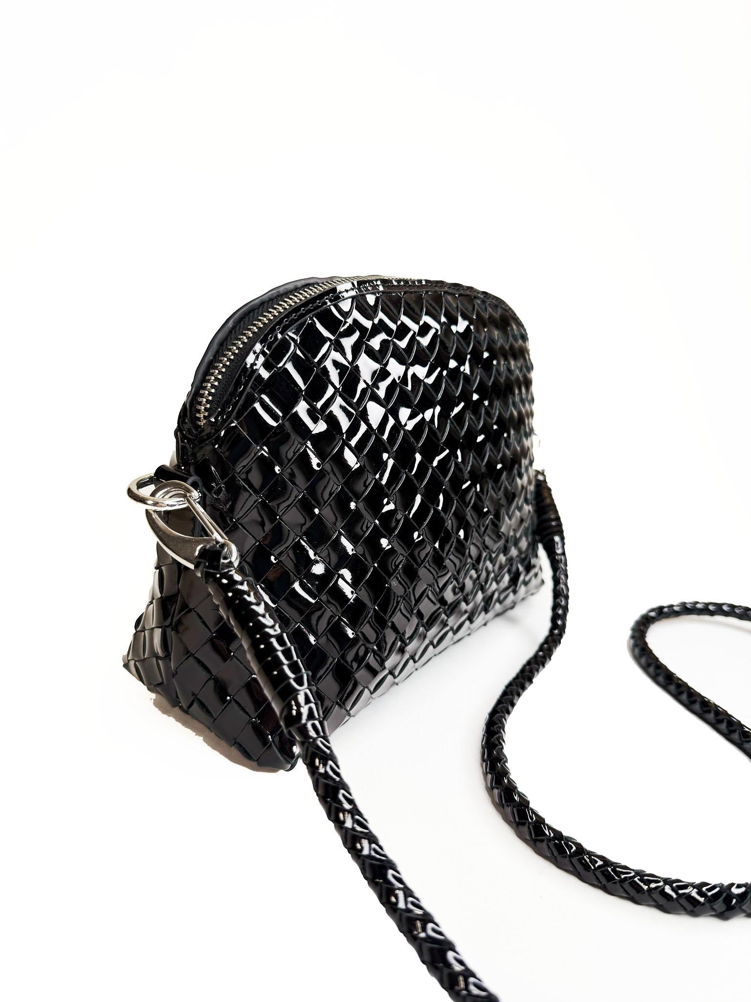 Tracolla in pelle 58011PBERNICE NERO Dragon