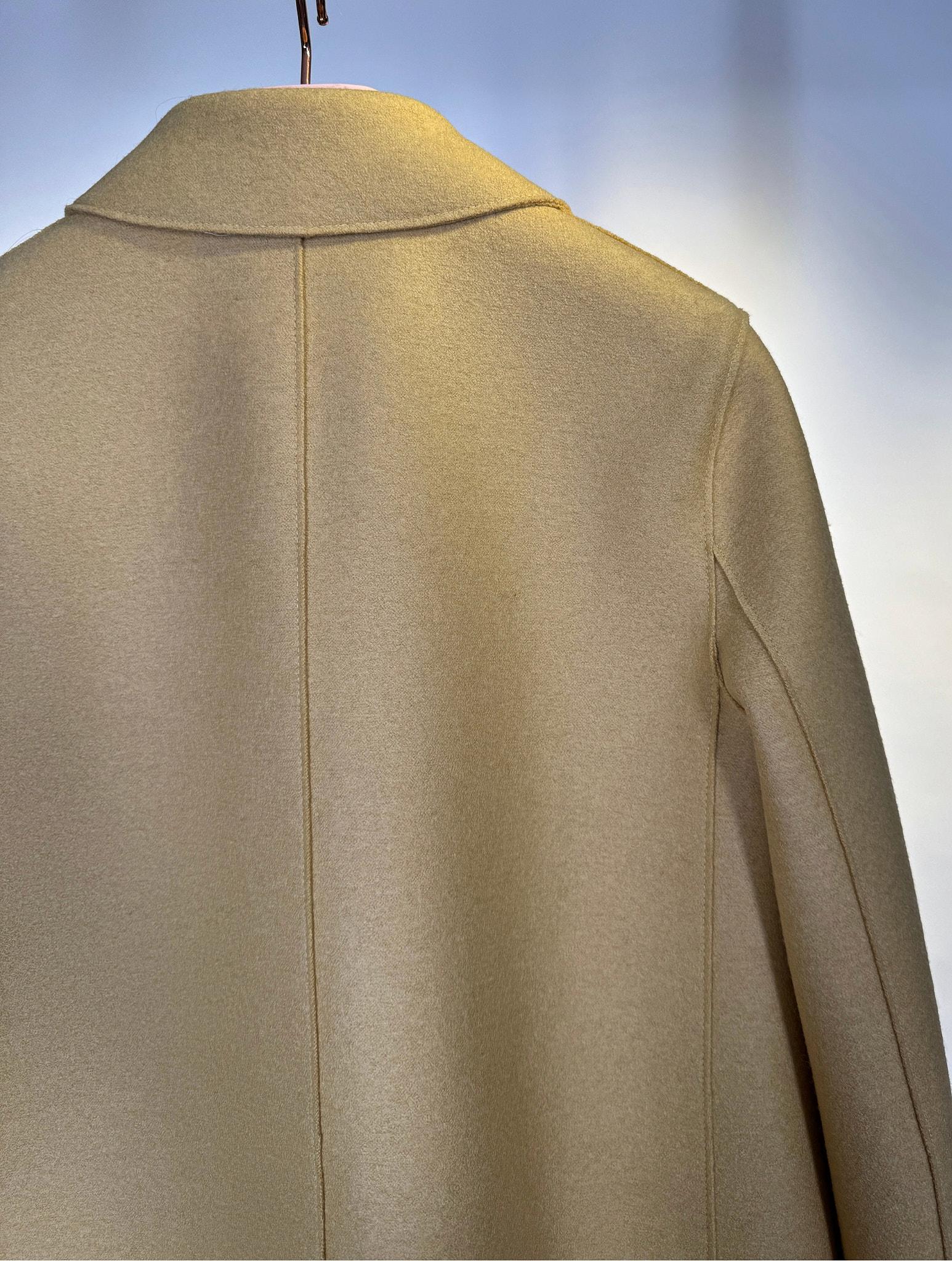 Peacoat doppiopetto giallo AG2211GIALLO Harris Wharf London