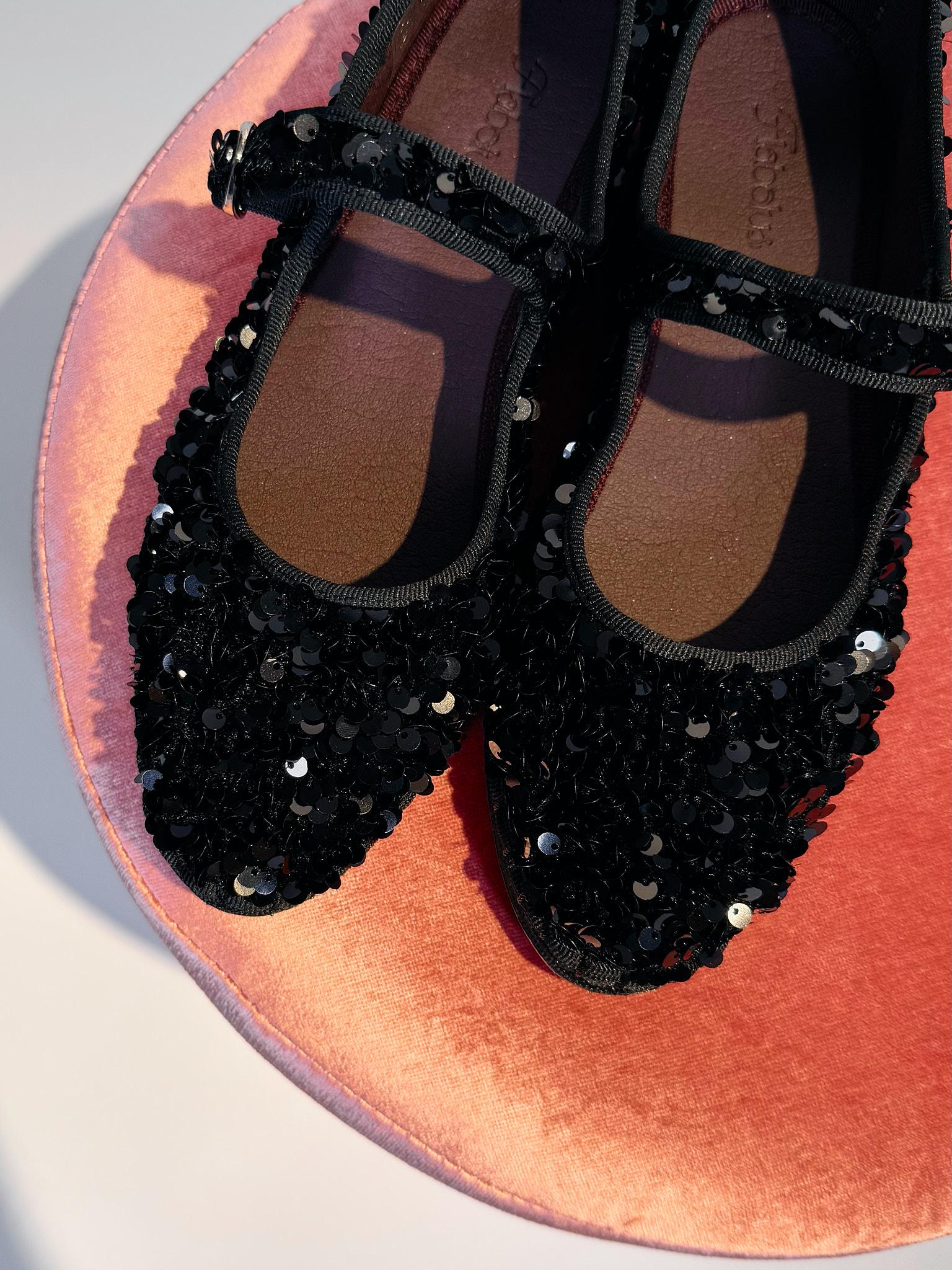 Friulane in Paillettes Nere THE LITTLE PRINCEPAILLETTES NERO Flabelus