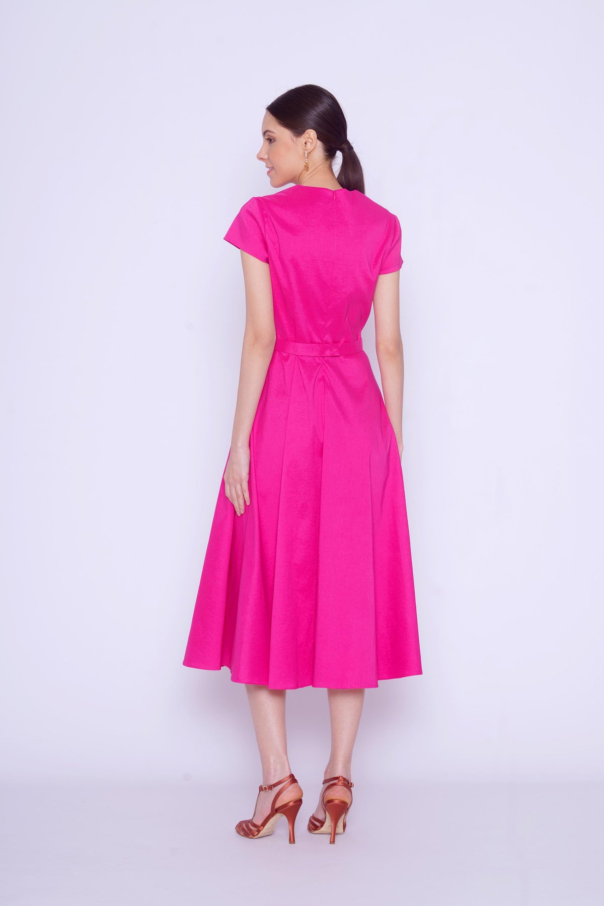 Abito fucsia