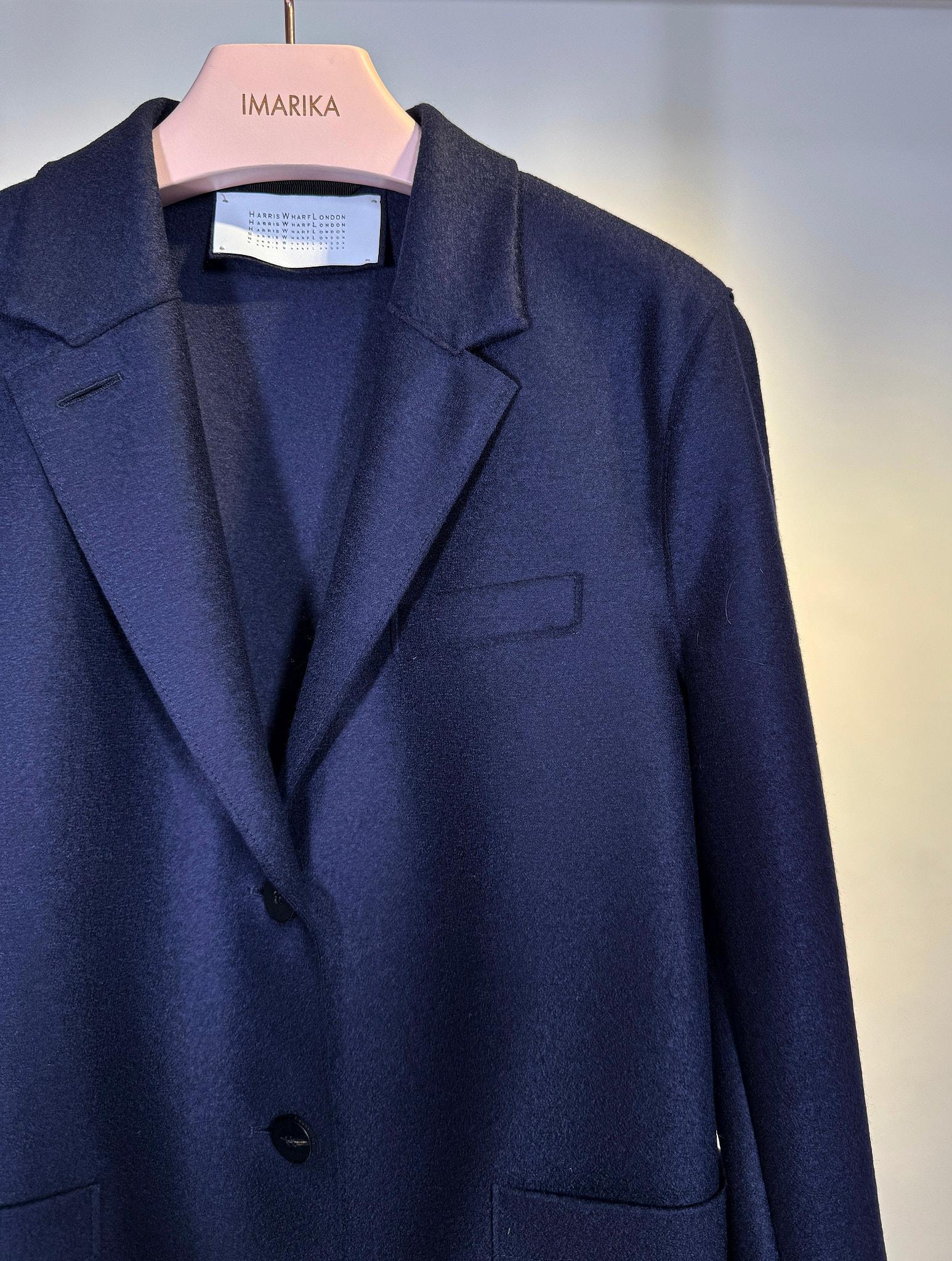 Blazer monopetto AL2220BLU Harris Wharf London