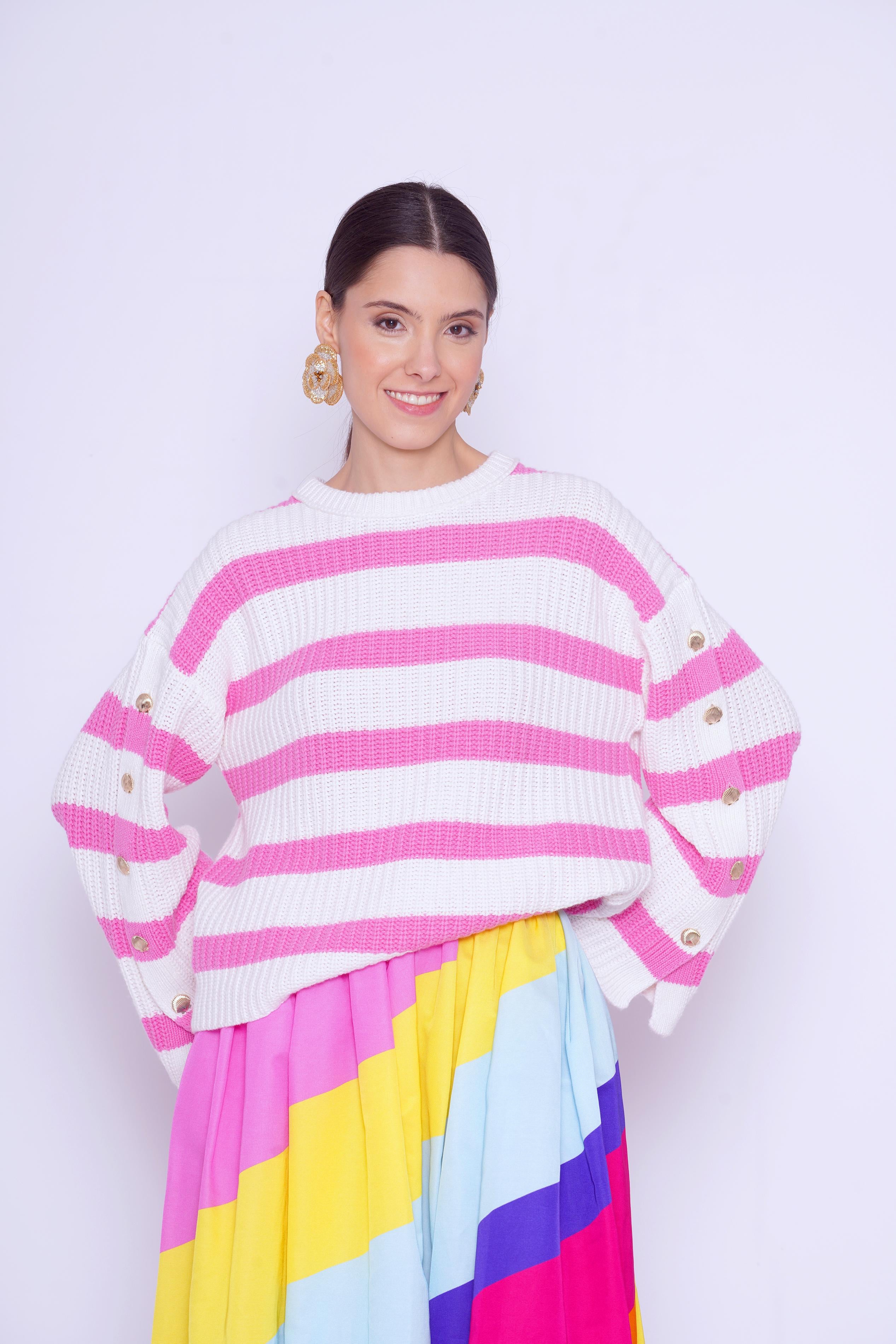 Maglia a righe