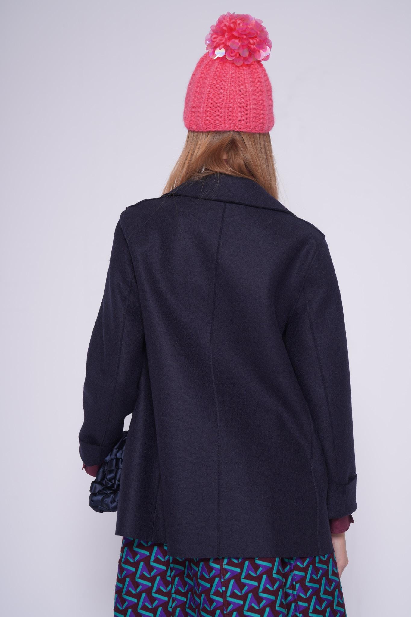 Peacoat doppiopetto AG2211BLU Harris Wharf London