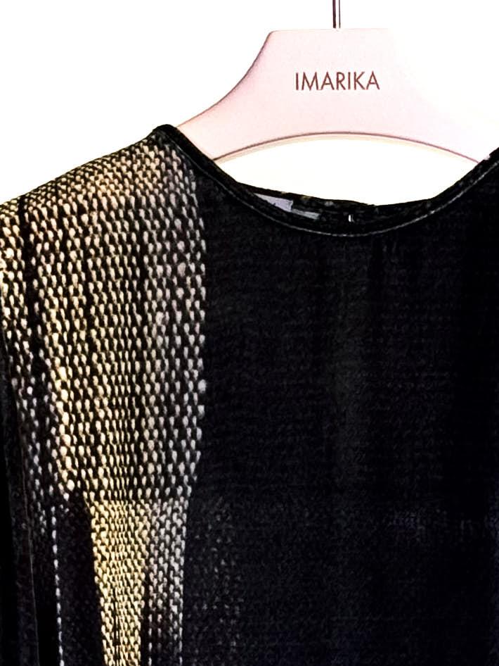 Camicia in velluto T301MOVE MULTI MARRONE Colomba leddi