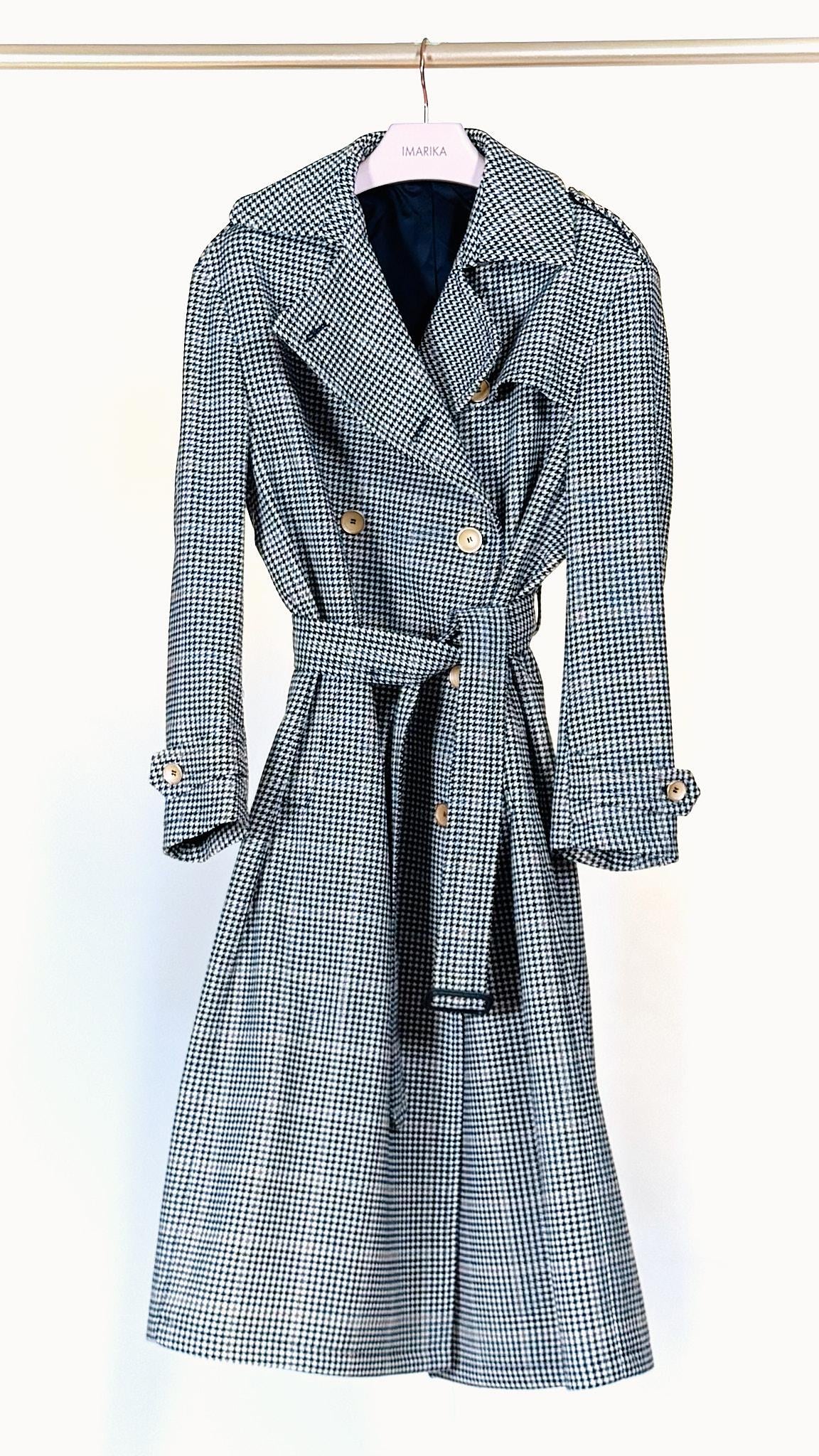 Trench BONNY/SPIED DE POULE MULTI Tagliatore