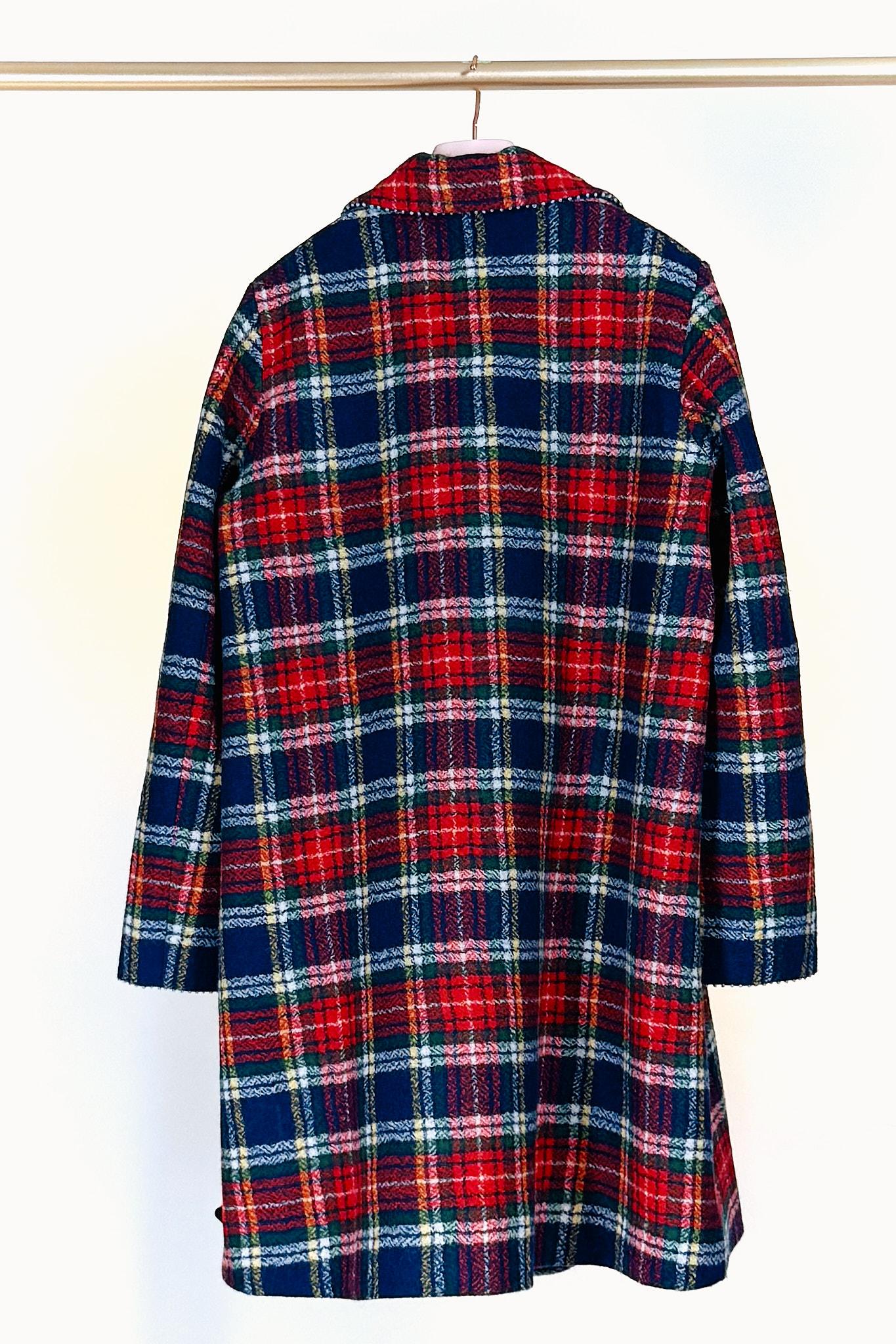 Cappotto tartan ST WPJ LDJ03WOOL WOVEN PERO