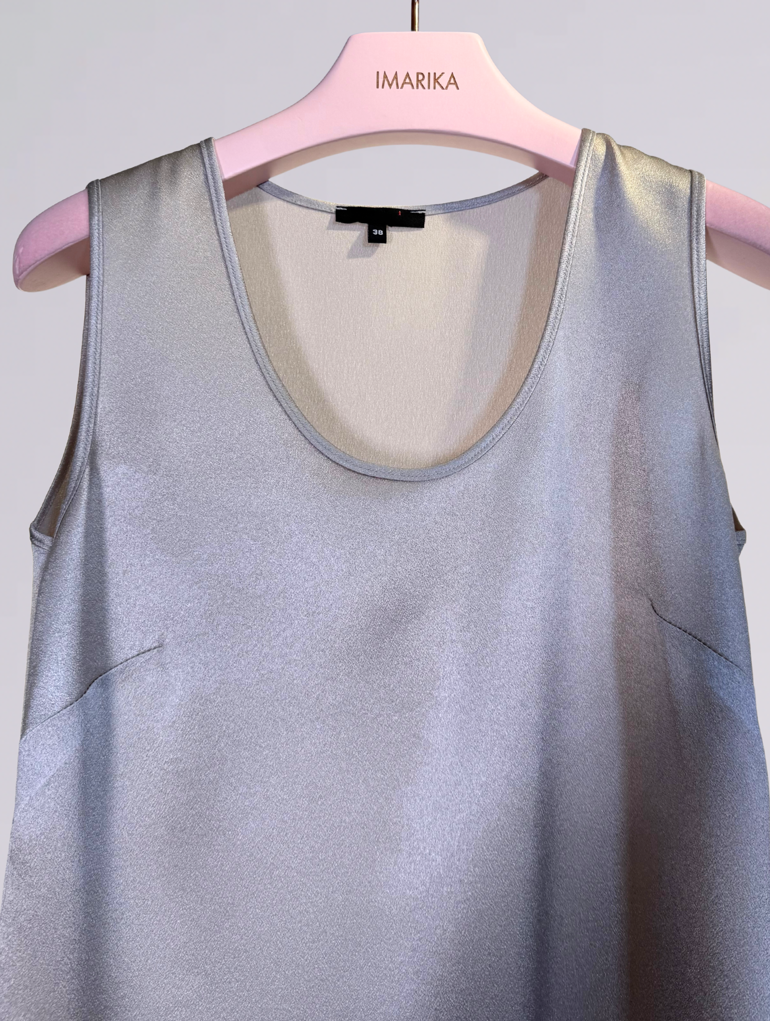 Top grigio perla