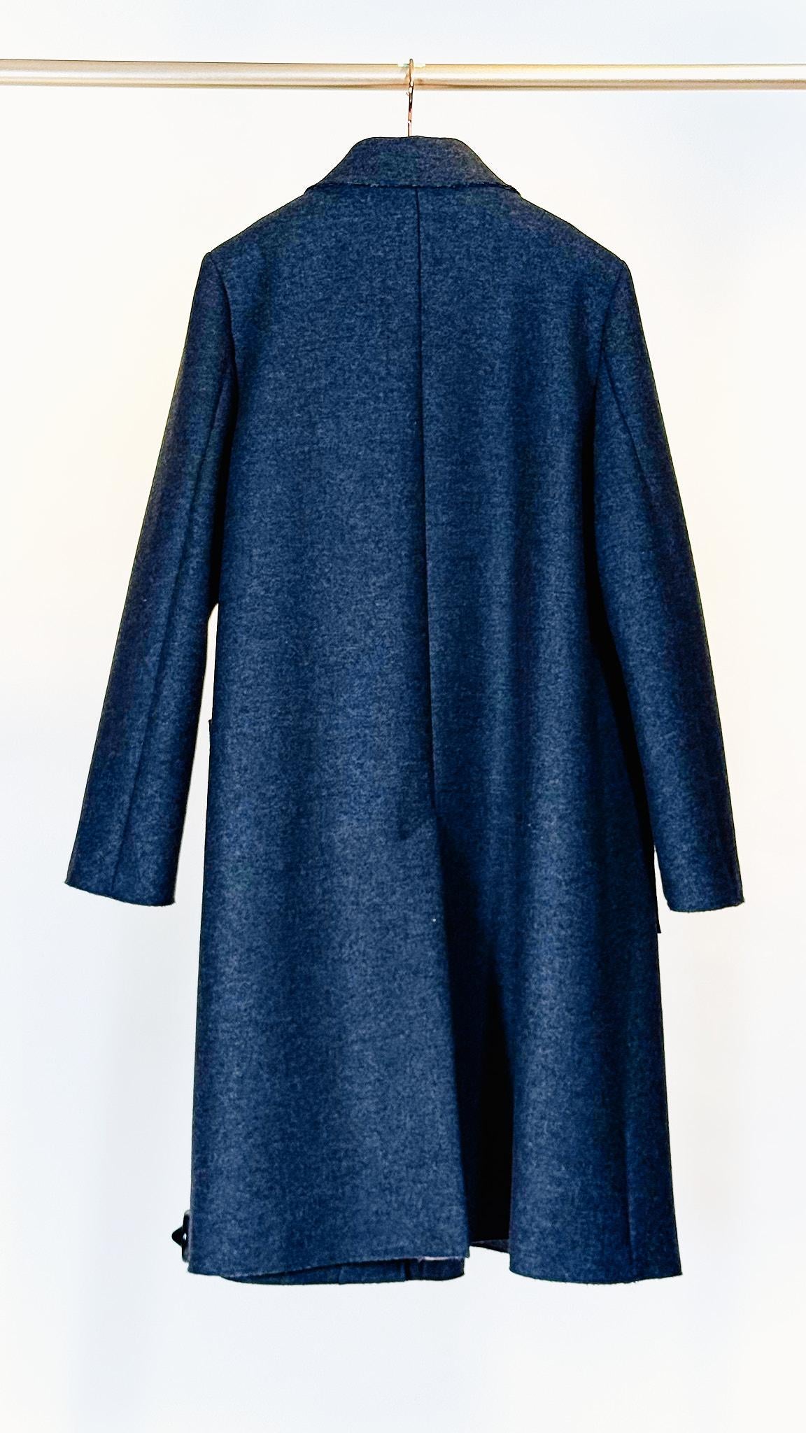 Cappotto midi P1759GRIGIO Apuntob