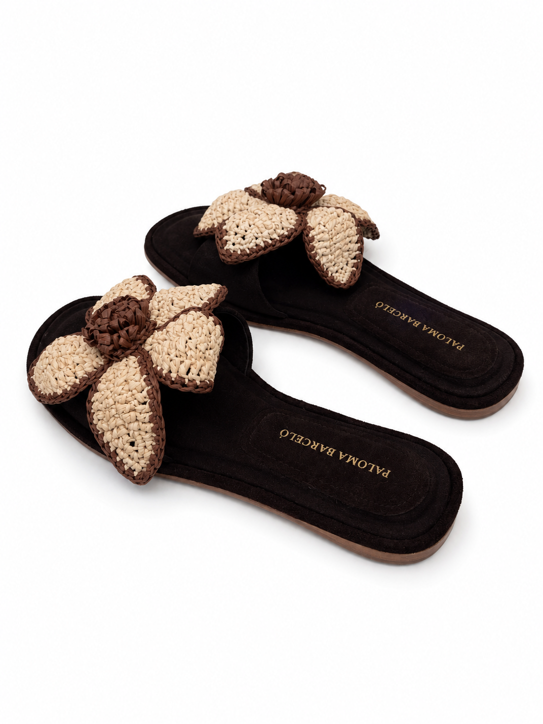 Sandalo slip-on Ava marrone