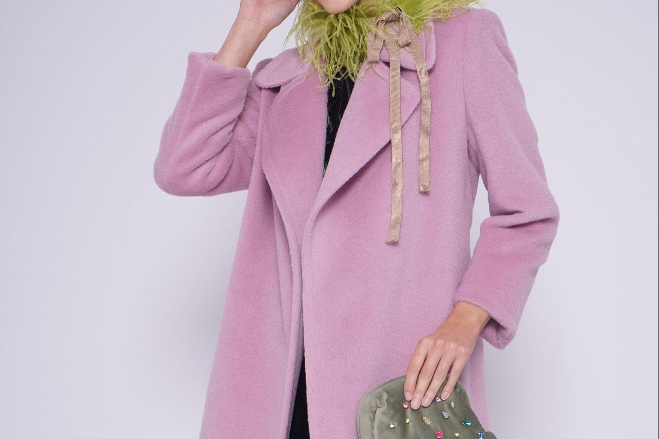 Cappotto vestaglia MOLLYALPACA LILLA Tagliatore