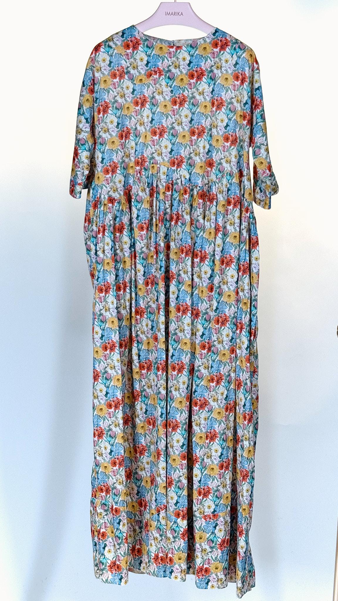 Abito Fiori 9669A177.1FIORIMULTI Daniela gregis