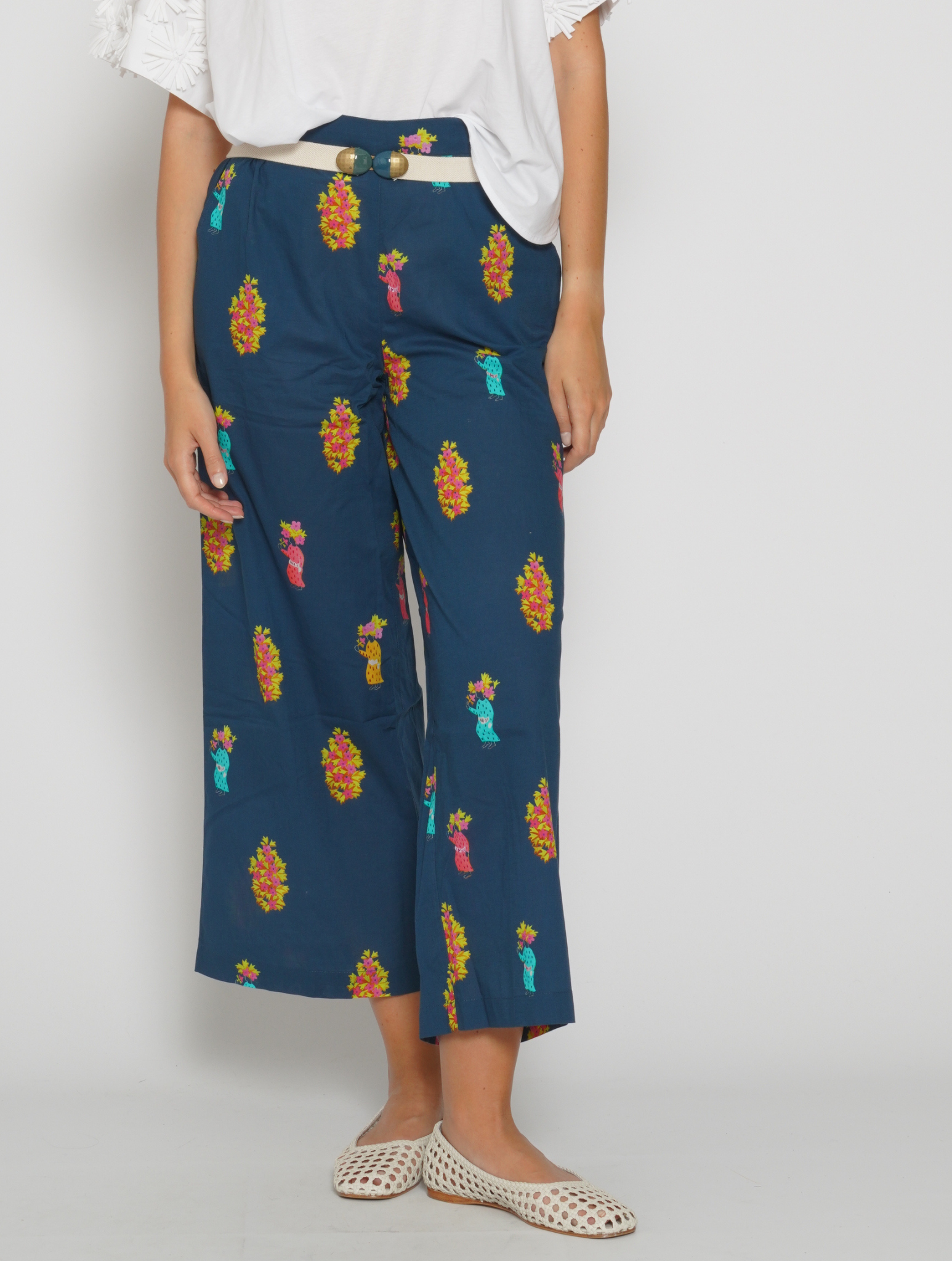 Pantalone leggero blu
