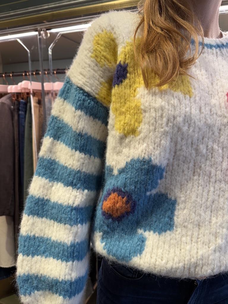 Maglione a fiori JARDIN MONETFIORI MULTI FRANTIC